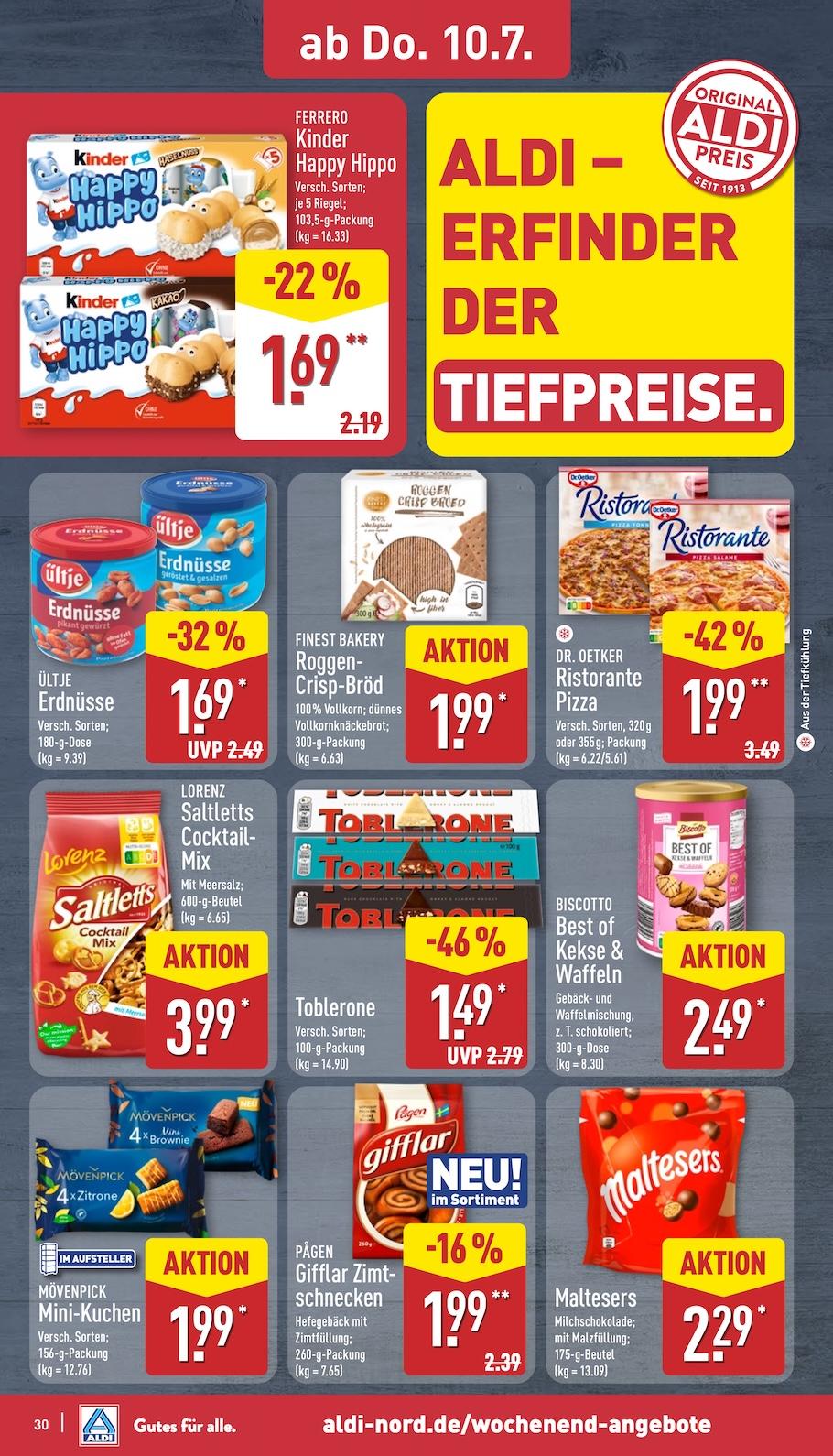 Aldi Aldi Nord Prospekt ab Montag Seite 30