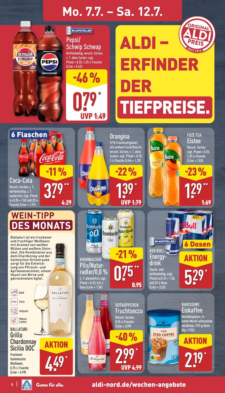 Aldi Aldi Nord Prospekt ab Montag Seite 8
