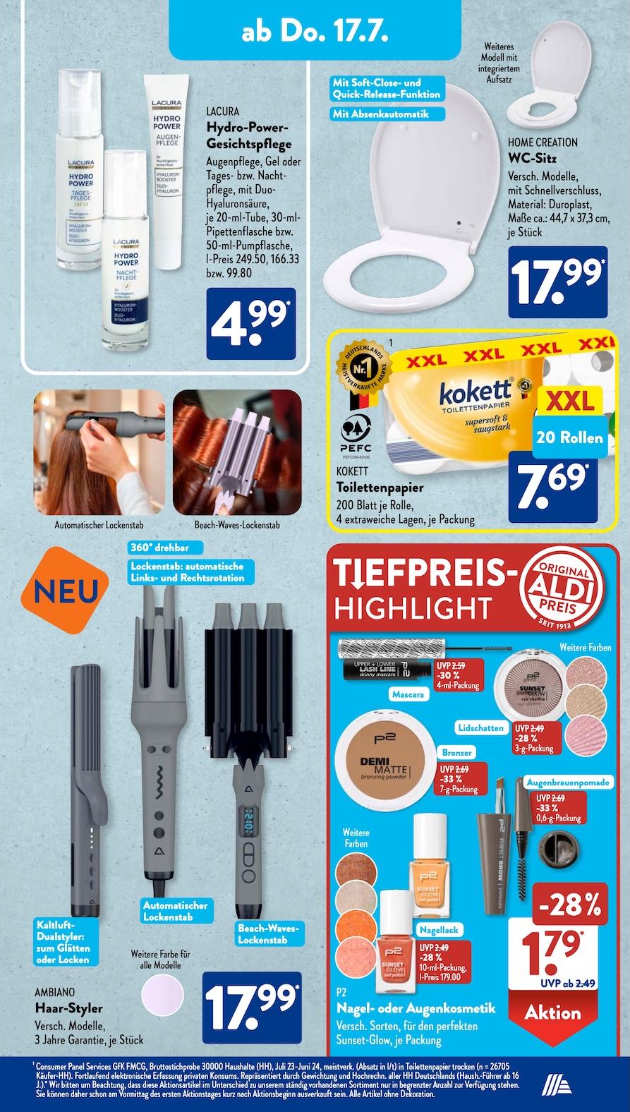 Aldi Aldi Süd Prospekt ab Montag Seite 11