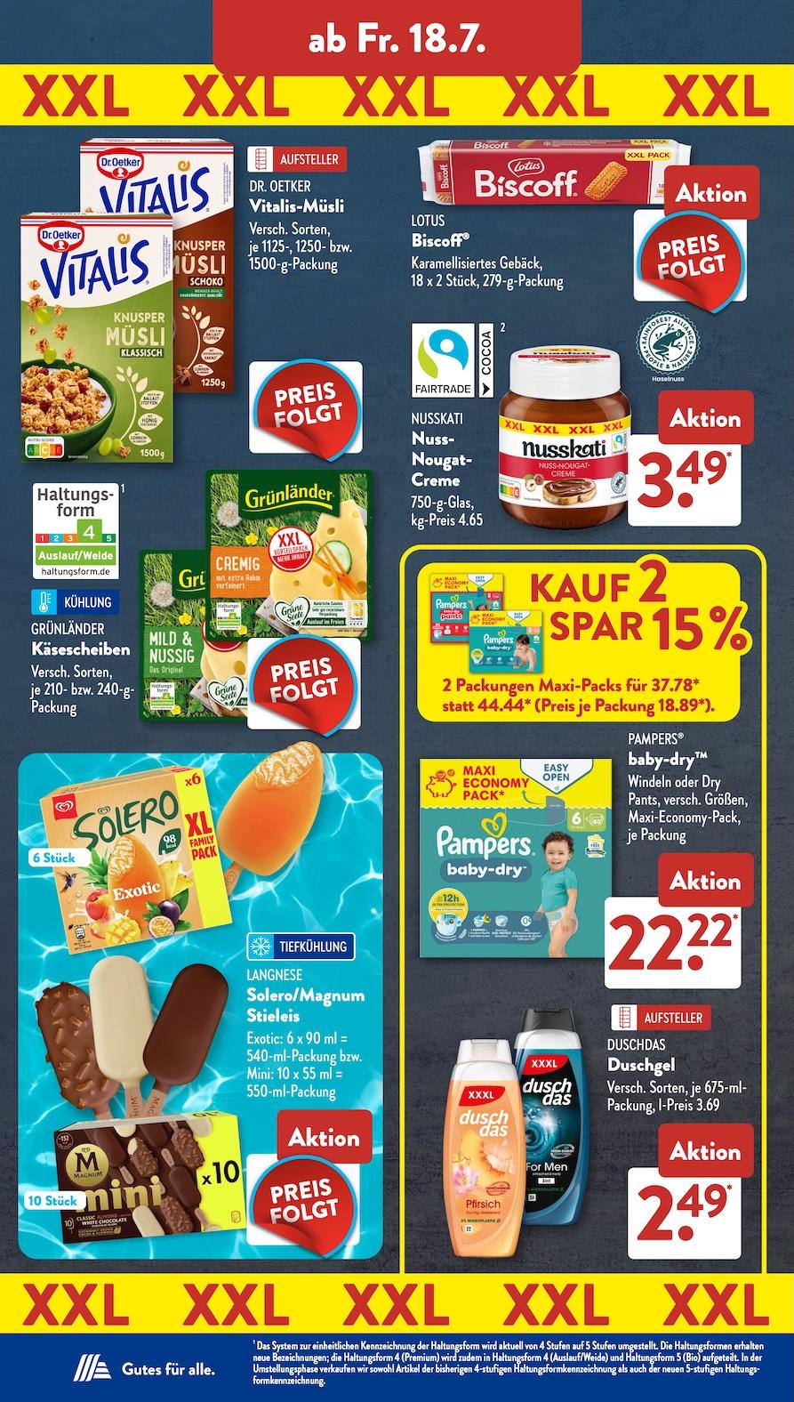 Aldi Aldi Süd Prospekt ab Montag Seite 16
