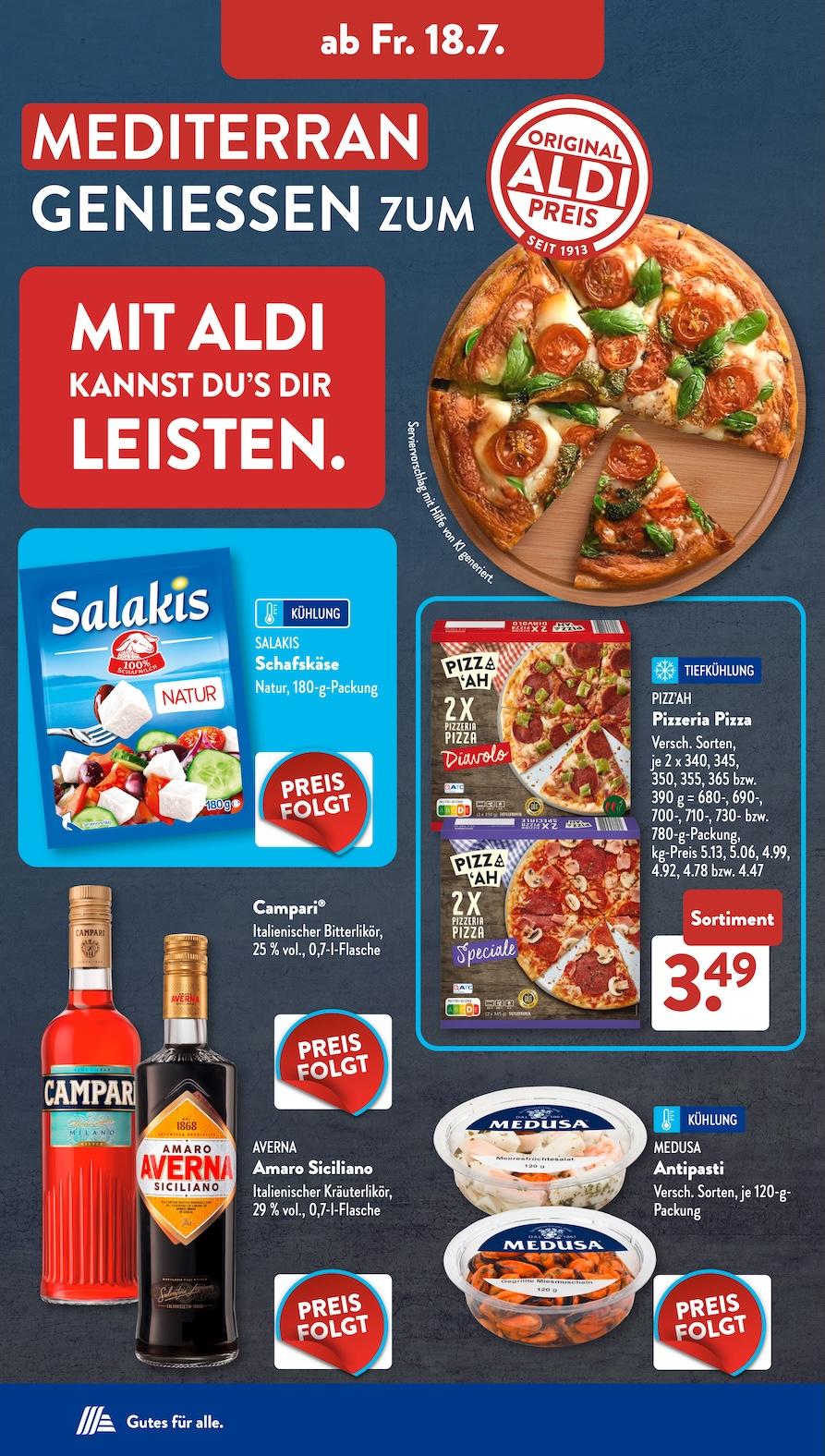 Aldi Aldi Süd Prospekt ab Montag Seite 18
