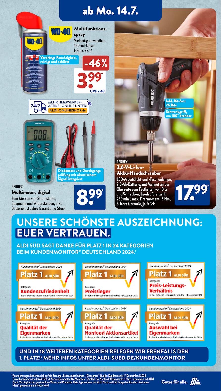 Aldi Aldi Süd Prospekt ab Montag Seite 4