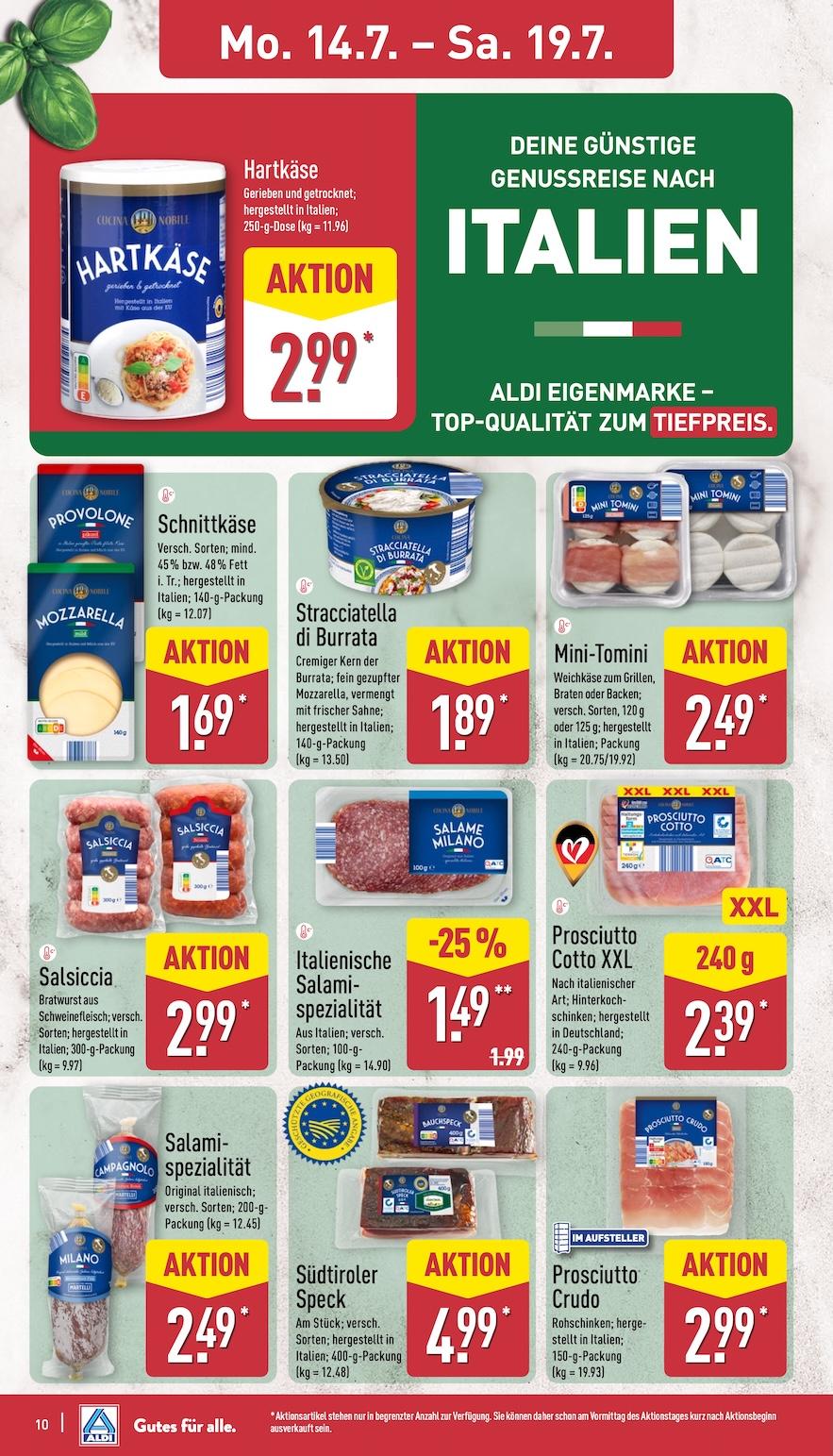 Aldi Aldi Nord Prospekt ab Montag Seite 10
