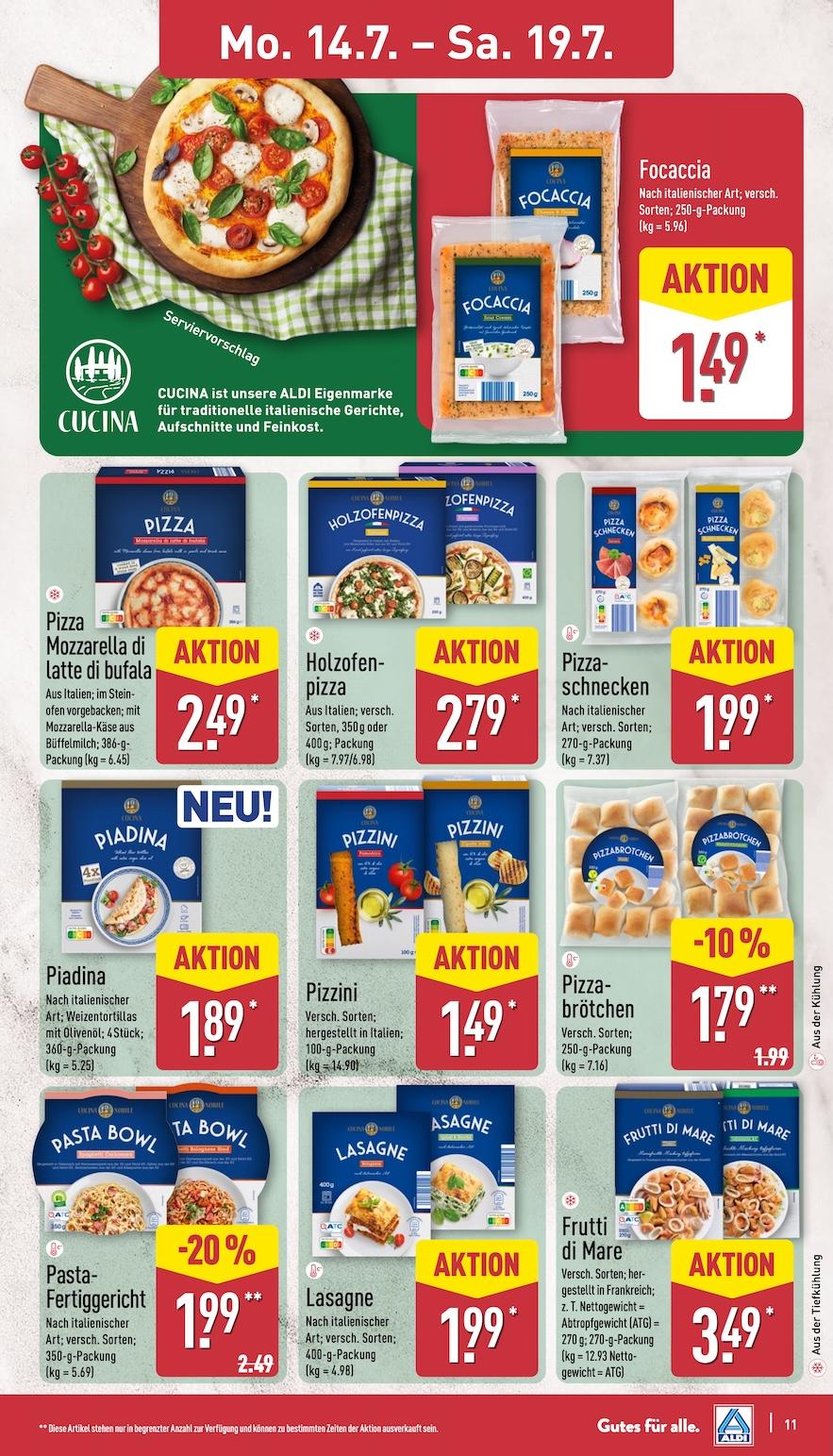 Aldi Aldi Nord Prospekt ab Montag Seite 11