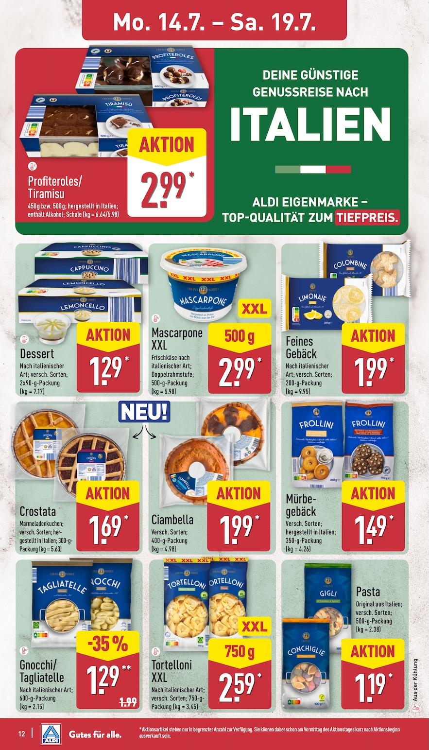 Aldi Aldi Nord Prospekt ab Montag Seite 12