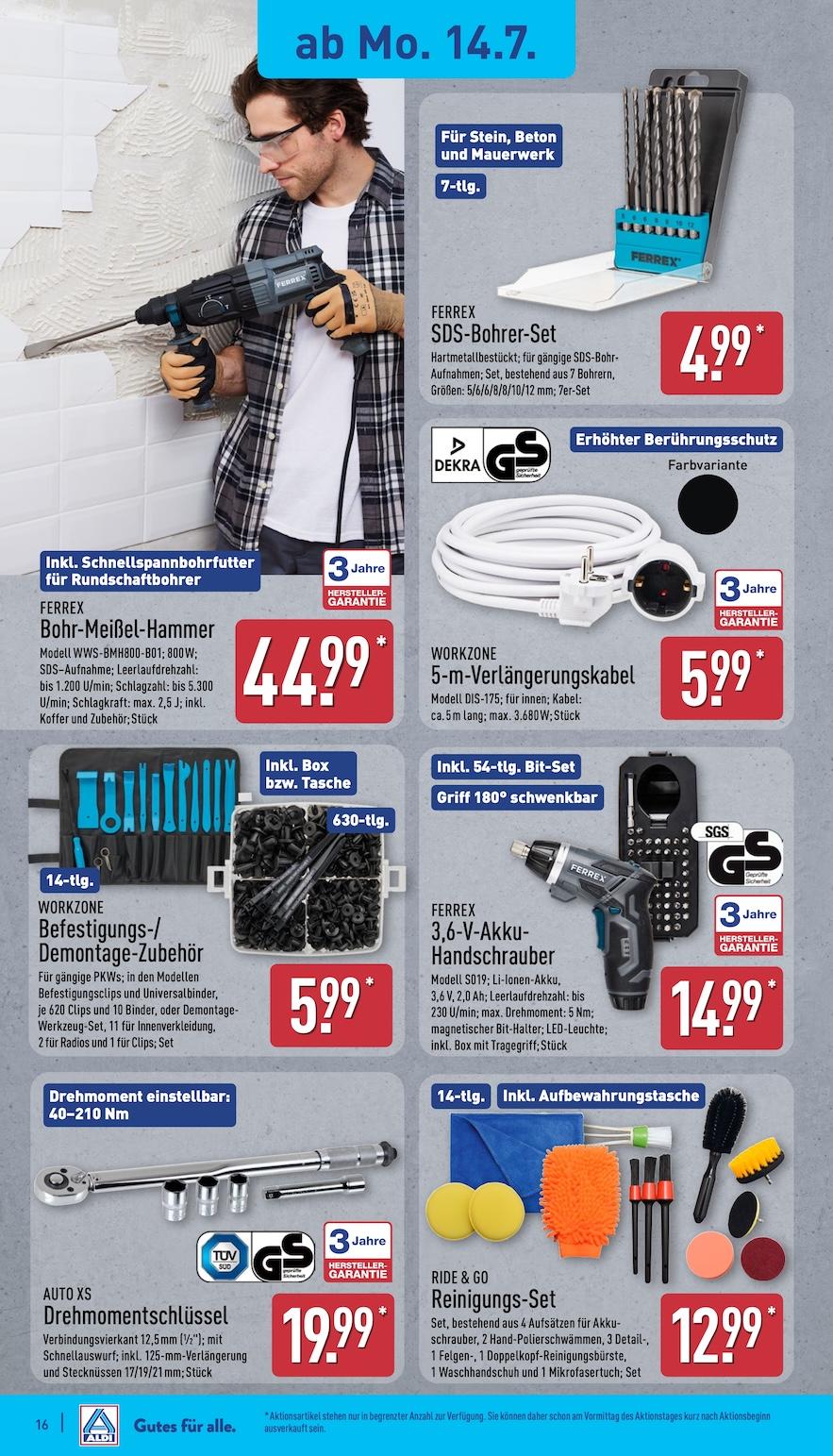 Aldi Aldi Nord Prospekt ab Montag Seite 16