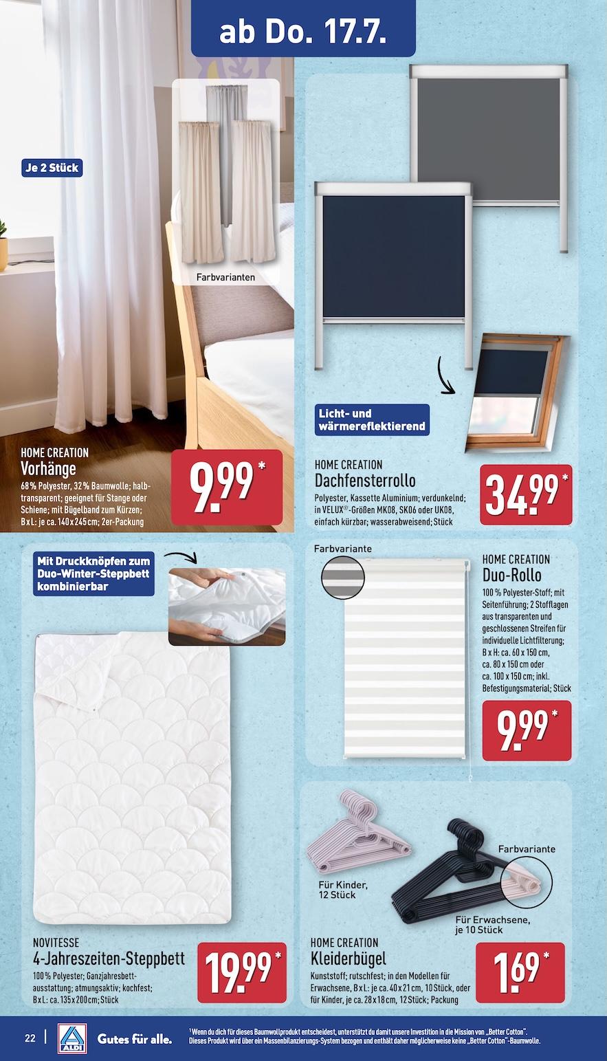 Aldi Aldi Nord Prospekt ab Montag Seite 22