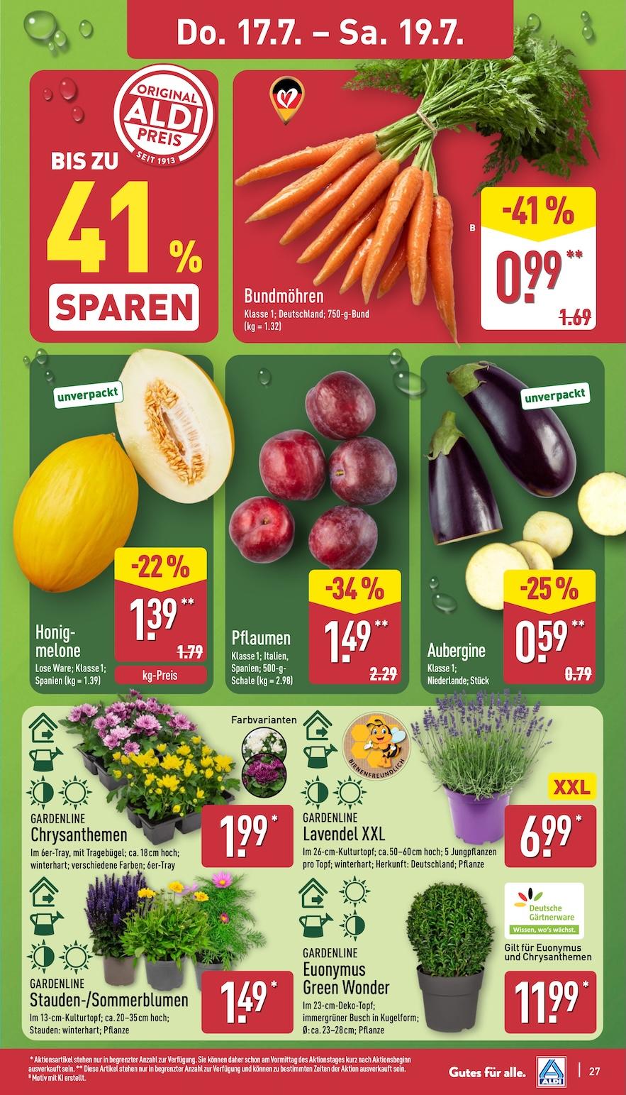 Aldi Aldi Nord Prospekt ab Montag Seite 27
