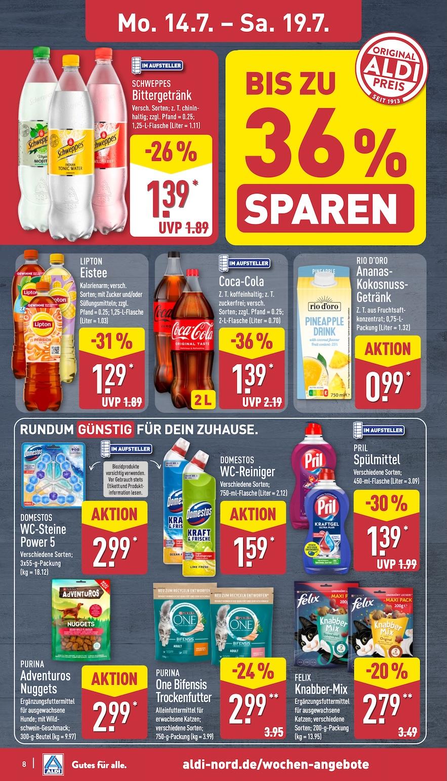 Aldi Aldi Nord Prospekt ab Montag Seite 8