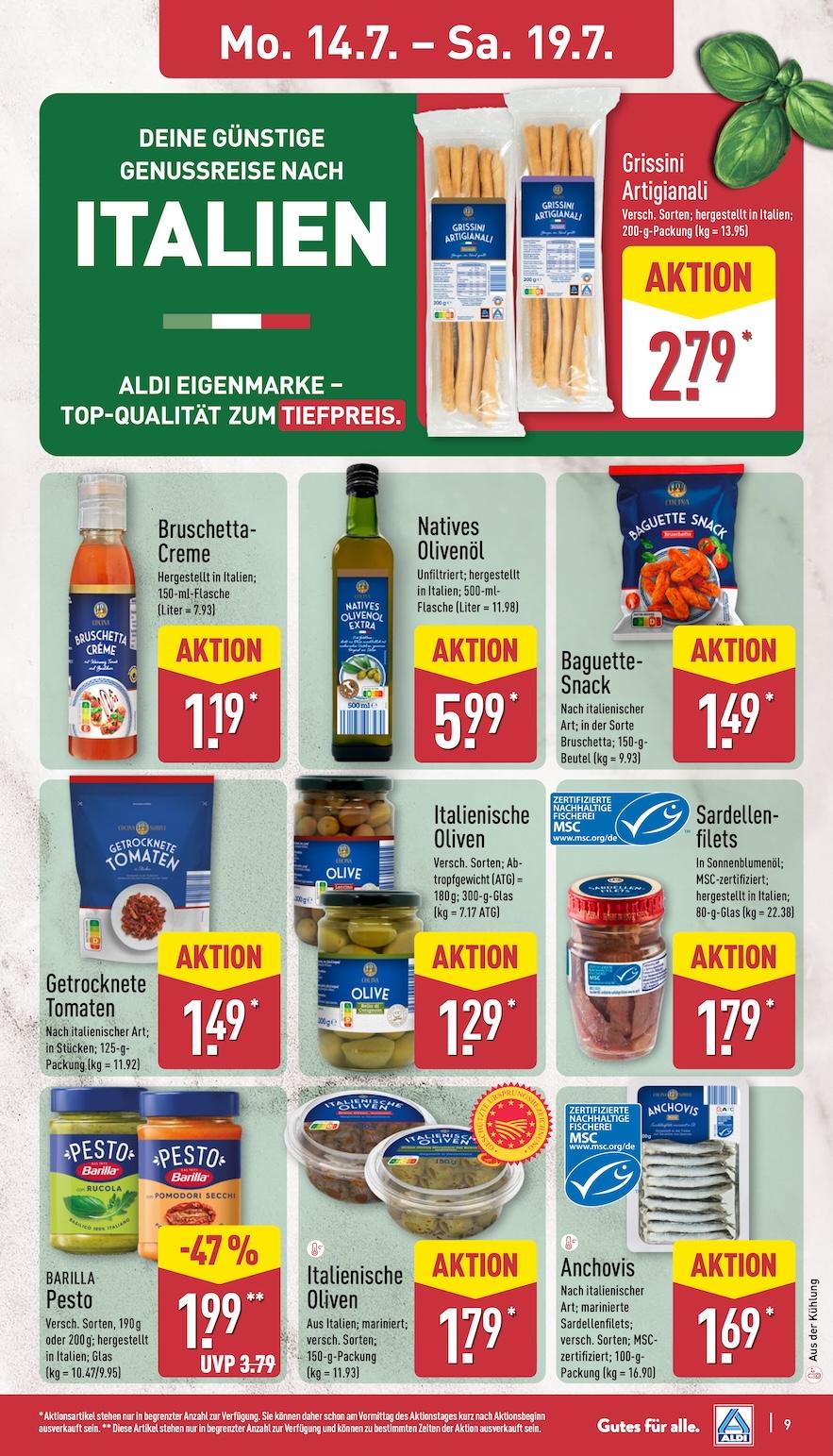 Aldi Aldi Nord Prospekt ab Montag Seite 9