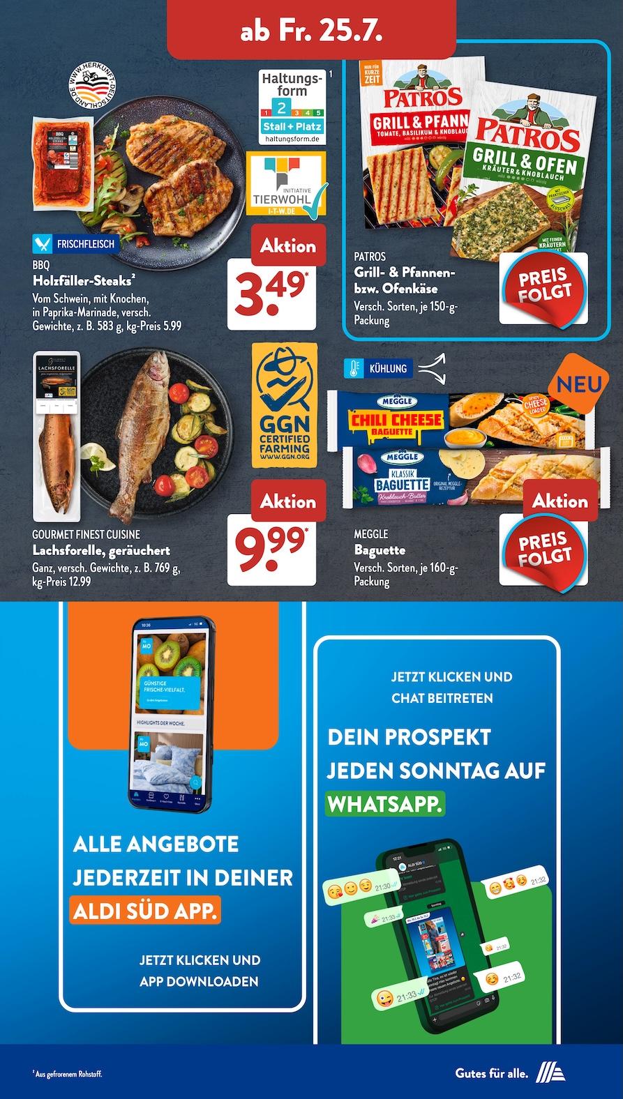 Aldi Aldi Süd Prospekt ab Montag Seite 15