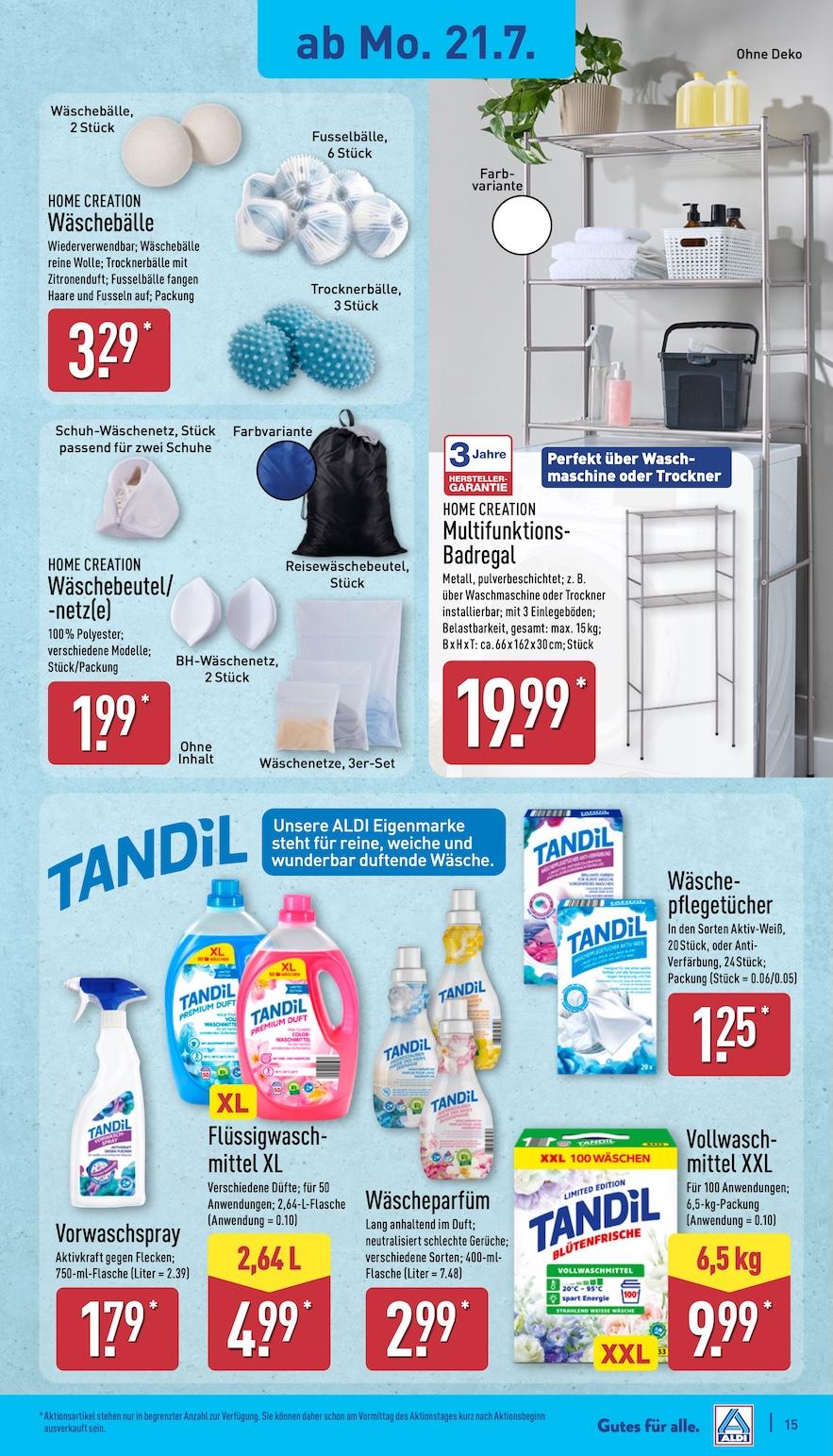 Aldi Aldi Nord Prospekt ab Montag Seite 15