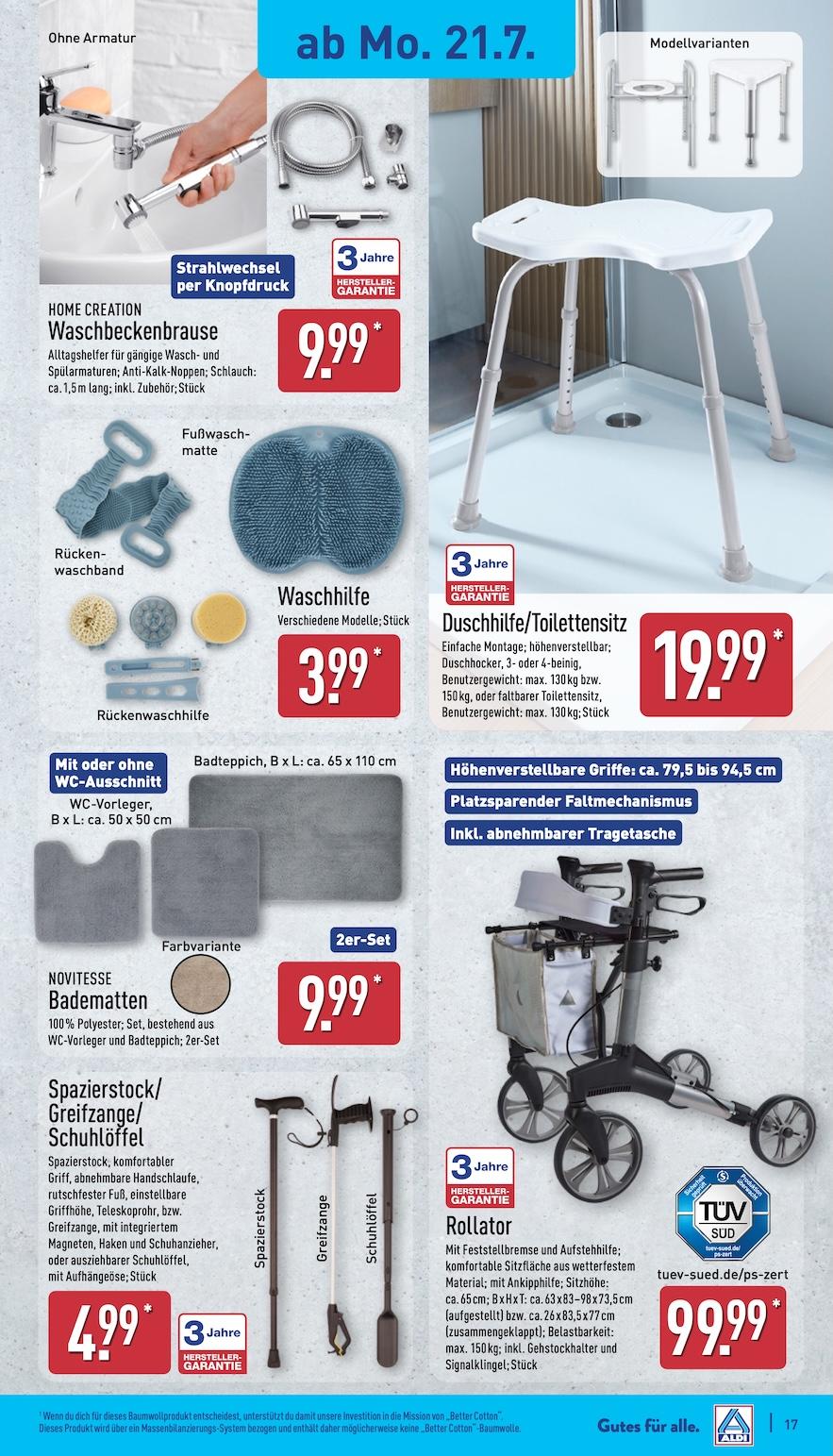 Aldi Aldi Nord Prospekt ab Montag Seite 17