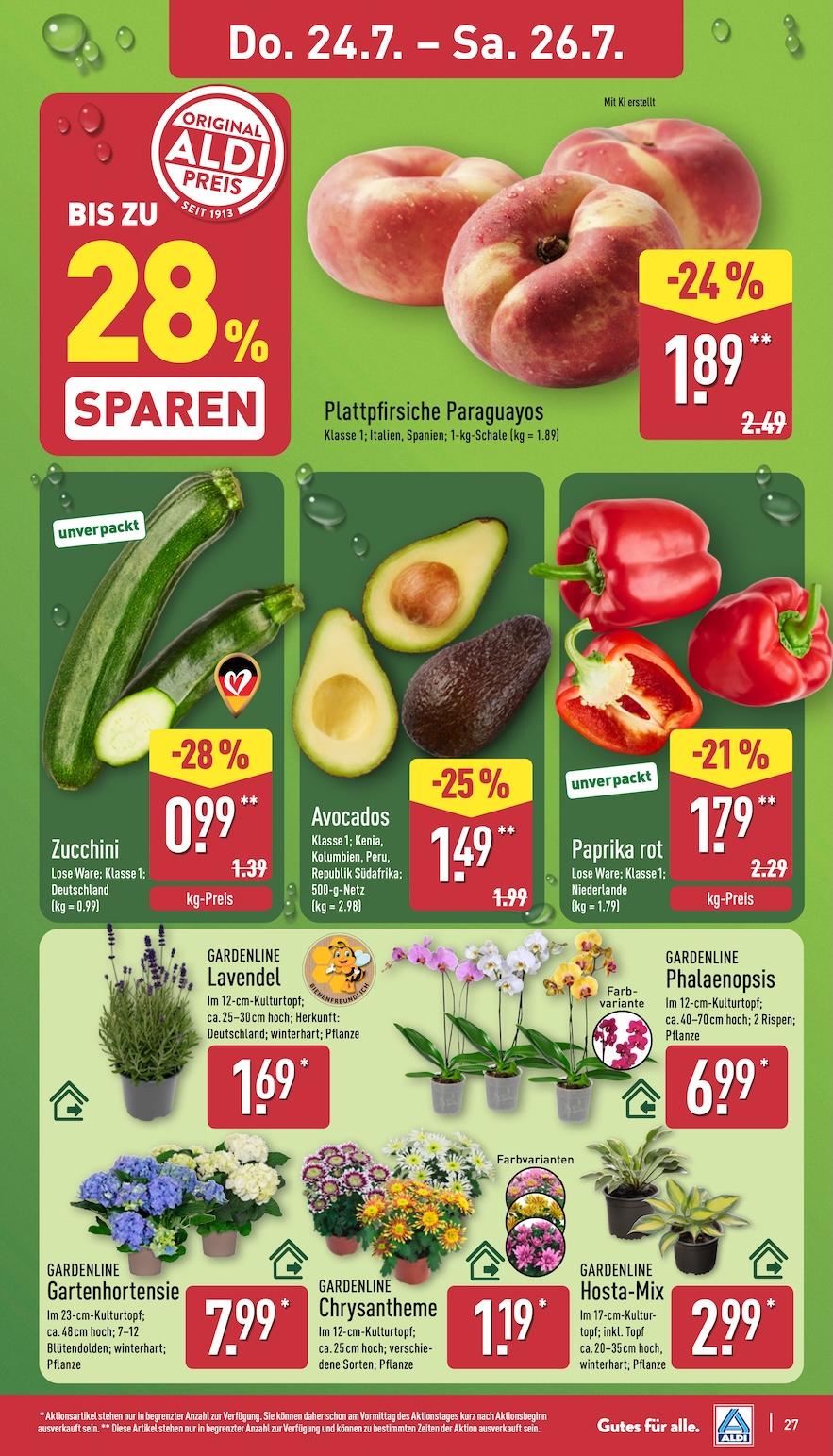 Aldi Aldi Nord Prospekt ab Montag Seite 27