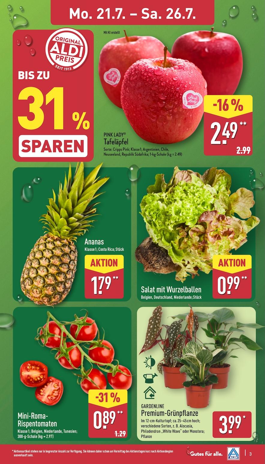 Aldi Aldi Nord Prospekt ab Montag Seite 3