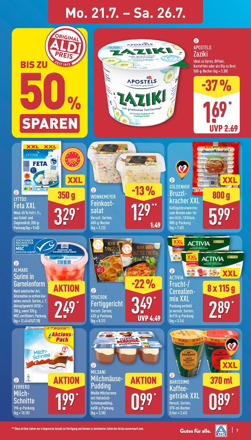 Aldi Aldi Nord Prospekt ab Montag Seite 7