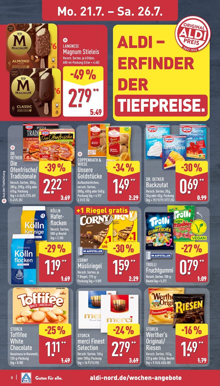 Aldi Aldi Nord Prospekt ab Montag Seite 8