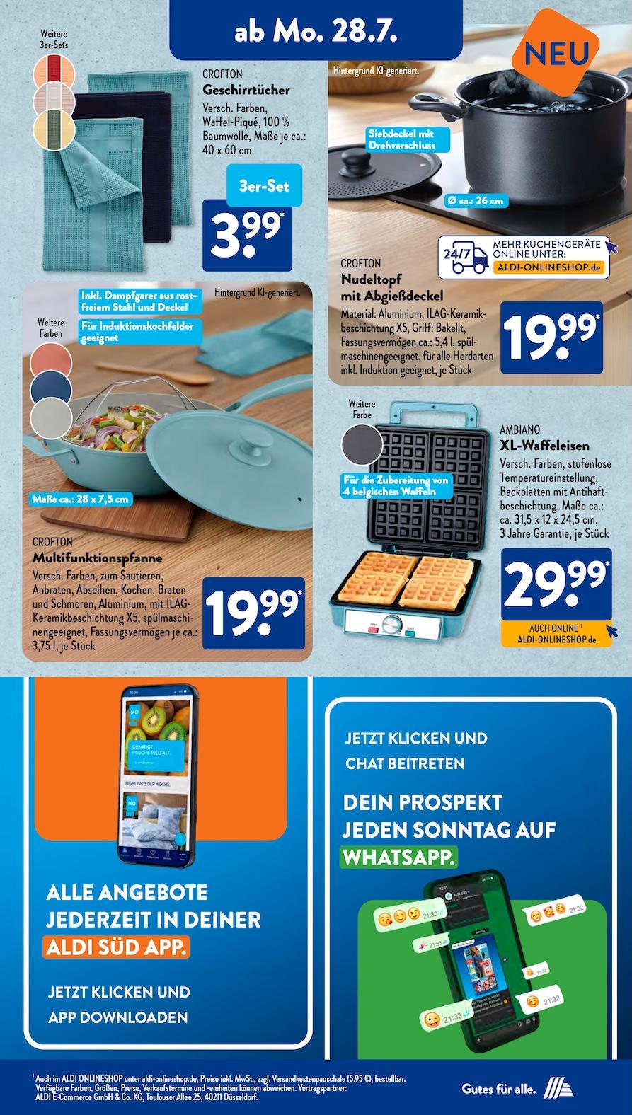 Aldi Aldi Süd Prospekt ab Montag Seite 5