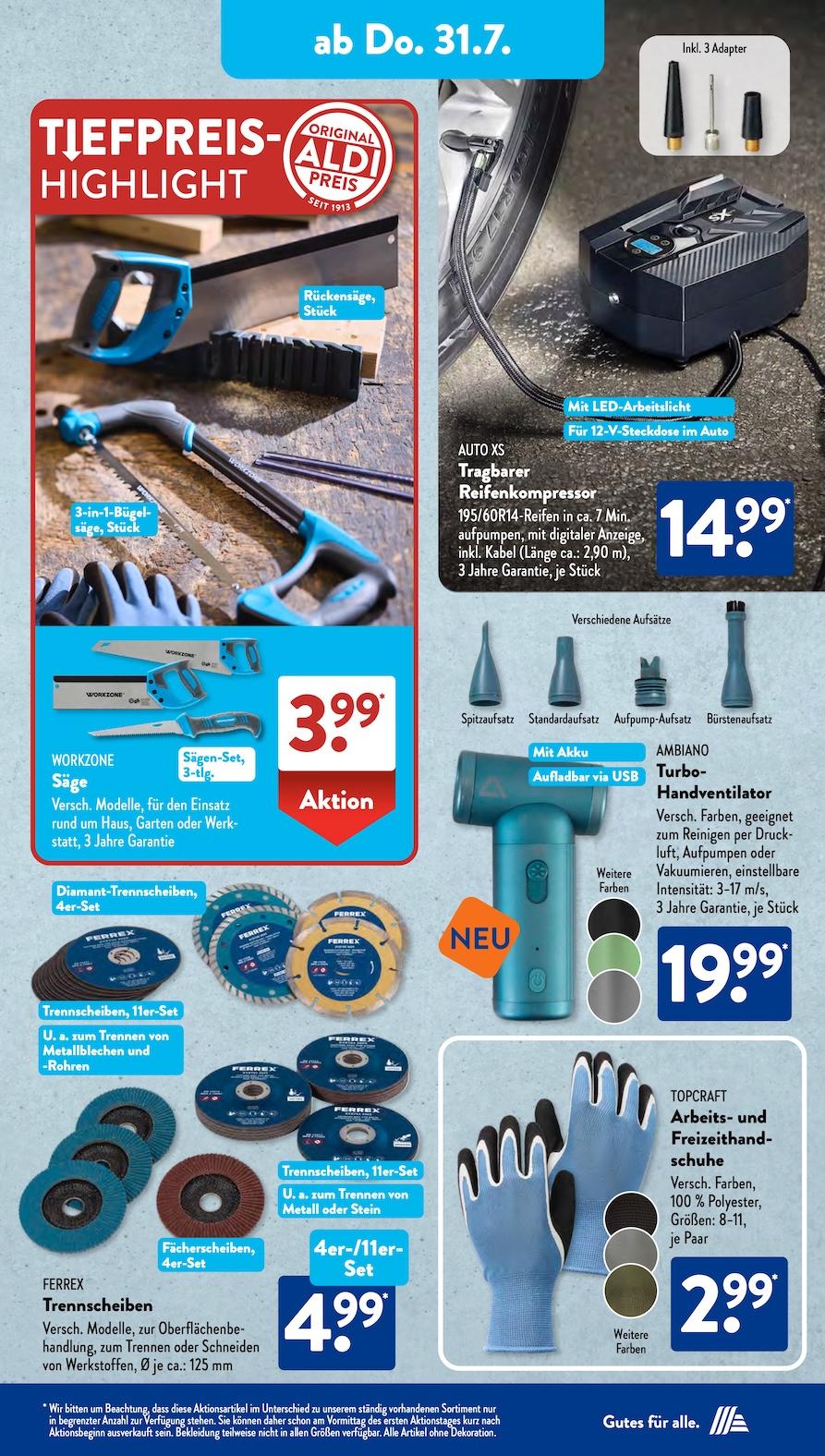 Aldi Aldi Süd Prospekt ab Montag Seite 9