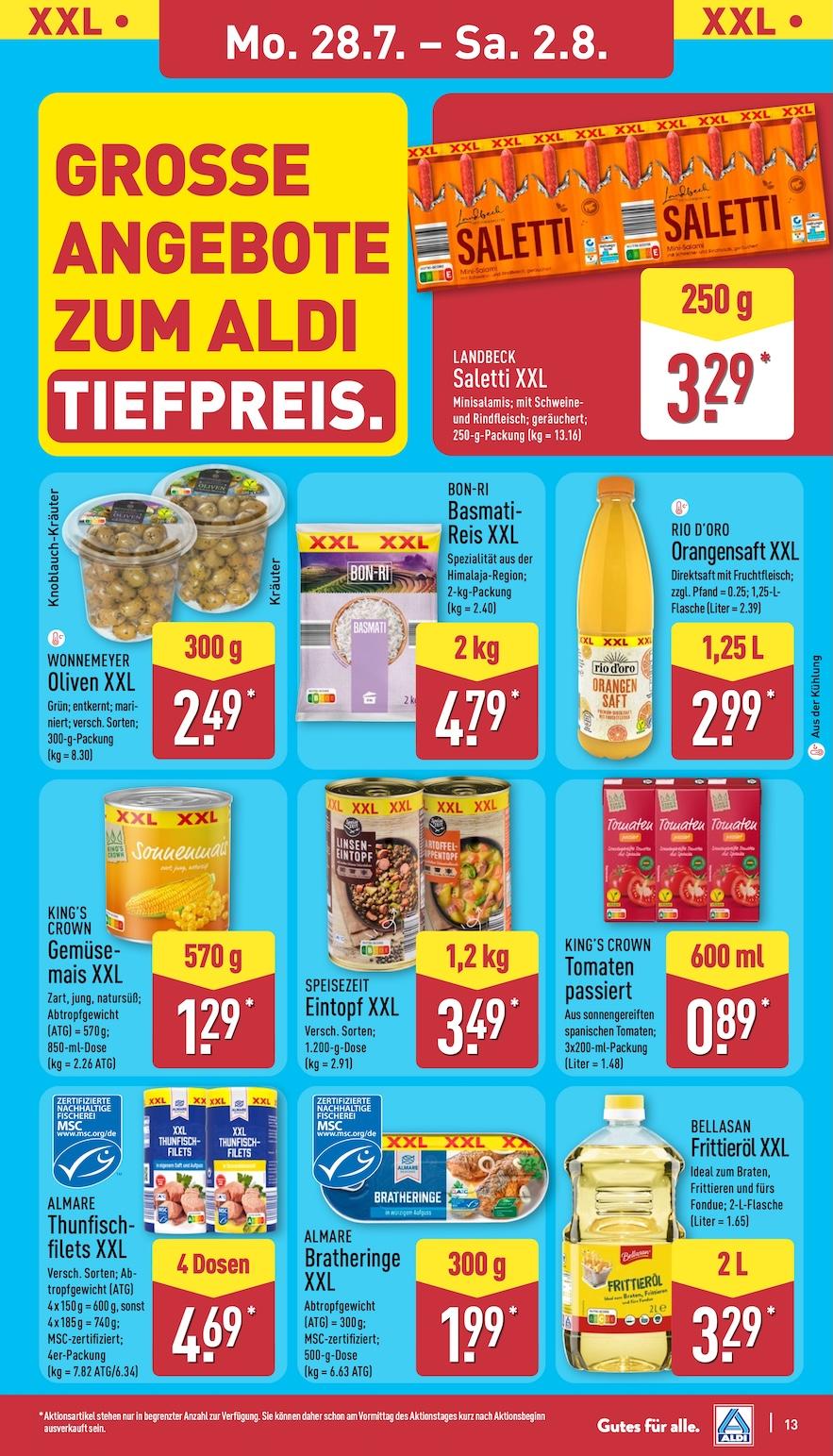 Aldi Aldi Nord Prospekt ab Montag Seite 13