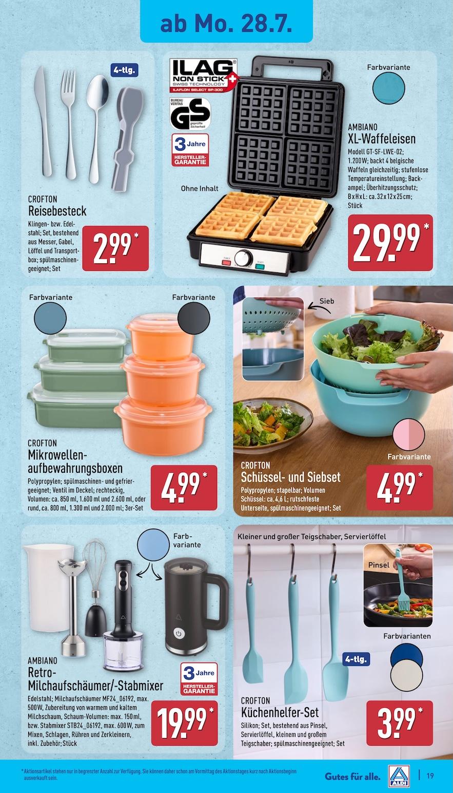 Aldi Aldi Nord Prospekt ab Montag Seite 19