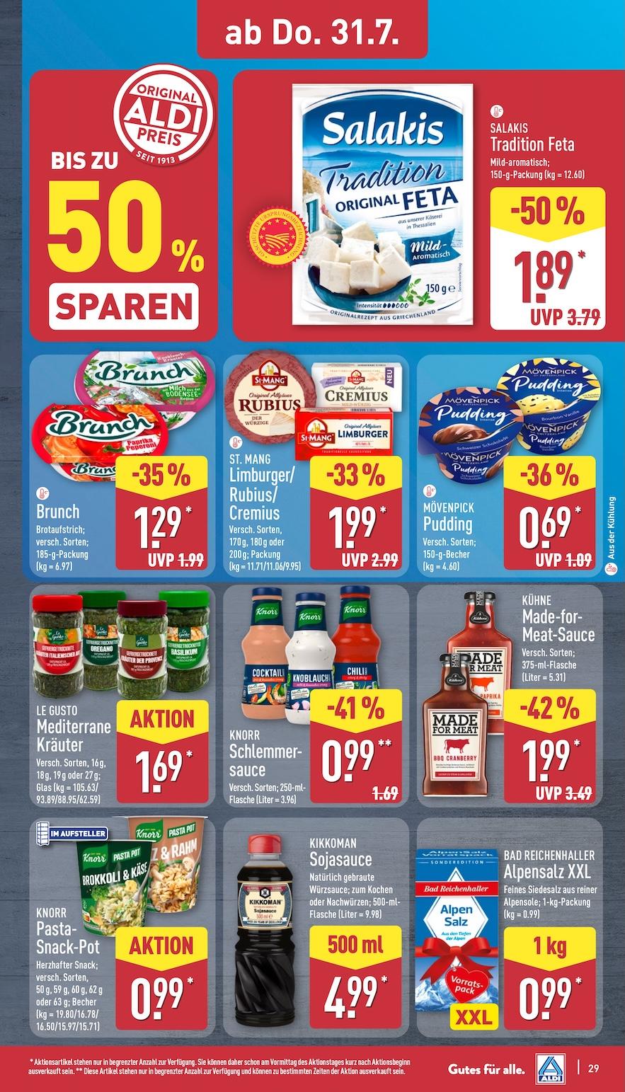 Aldi Aldi Nord Prospekt ab Montag Seite 29