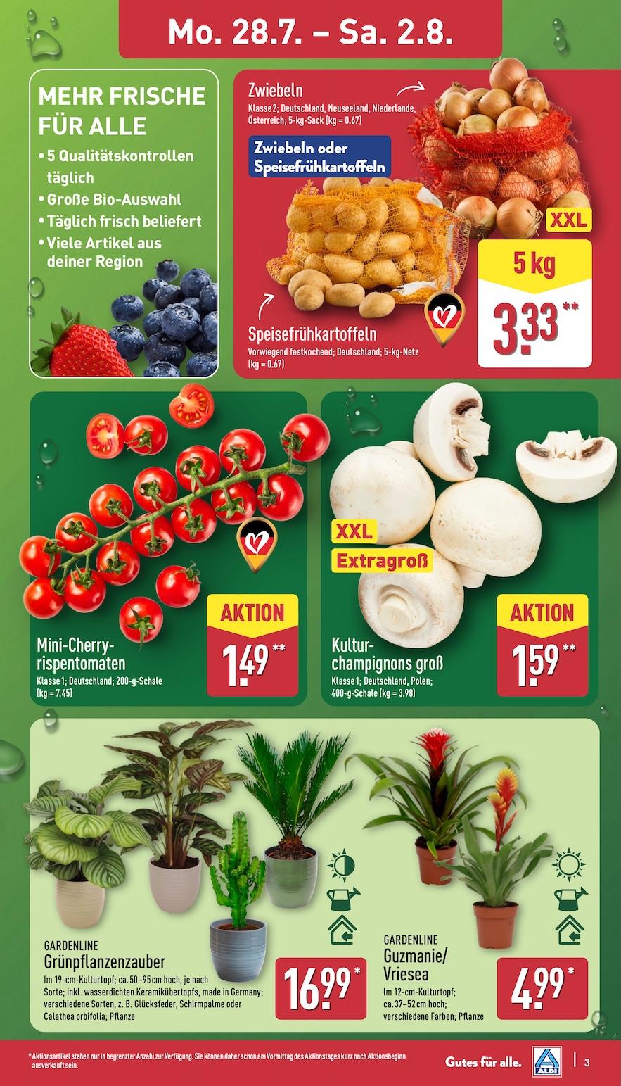 Aldi Aldi Nord Prospekt ab Montag Seite 3