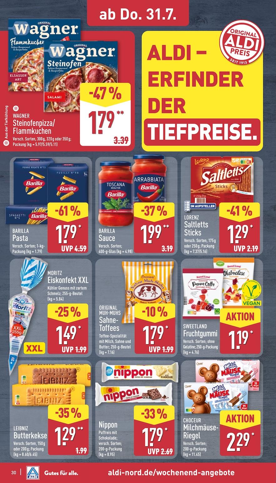 Aldi Aldi Nord Prospekt ab Montag Seite 30