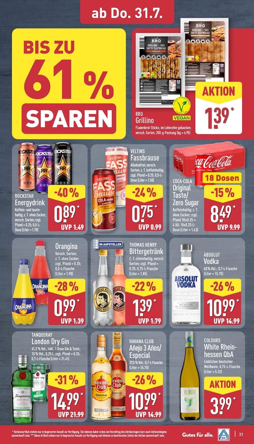 Aldi Aldi Nord Prospekt ab Montag Seite 31