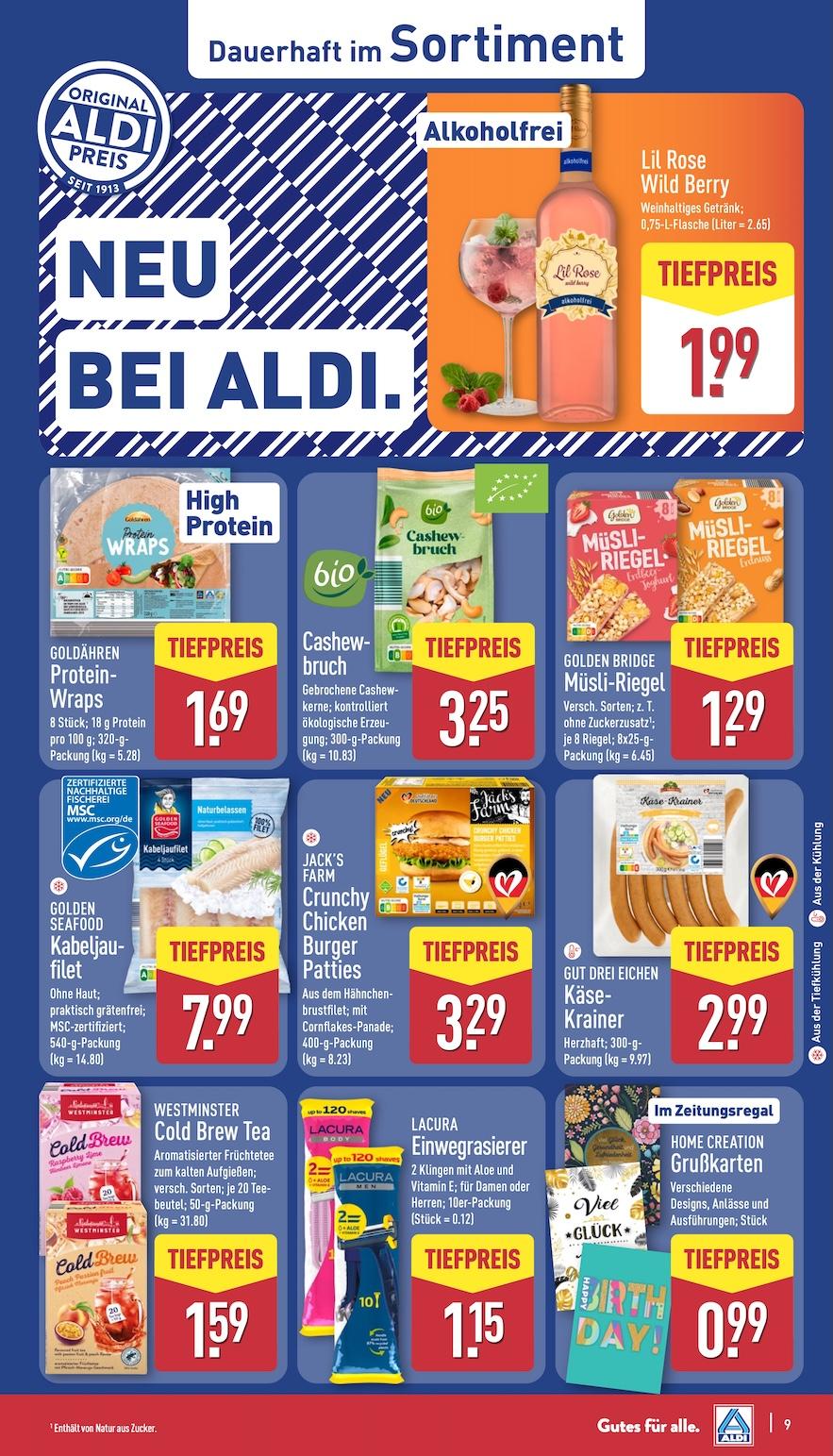 Aldi Aldi Nord Prospekt ab Montag Seite 9