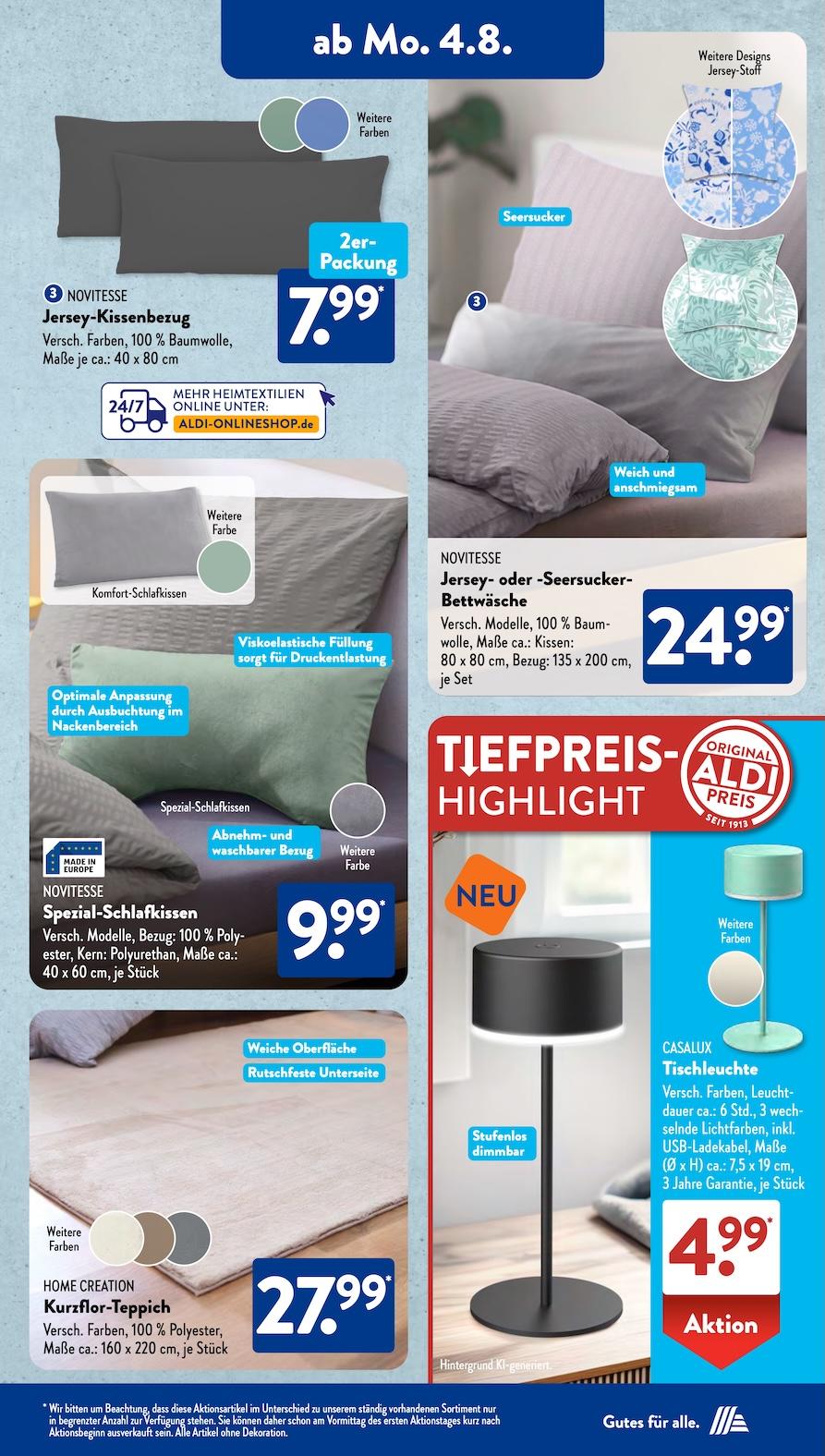 Aldi Aldi Süd Prospekt ab Montag Seite 3