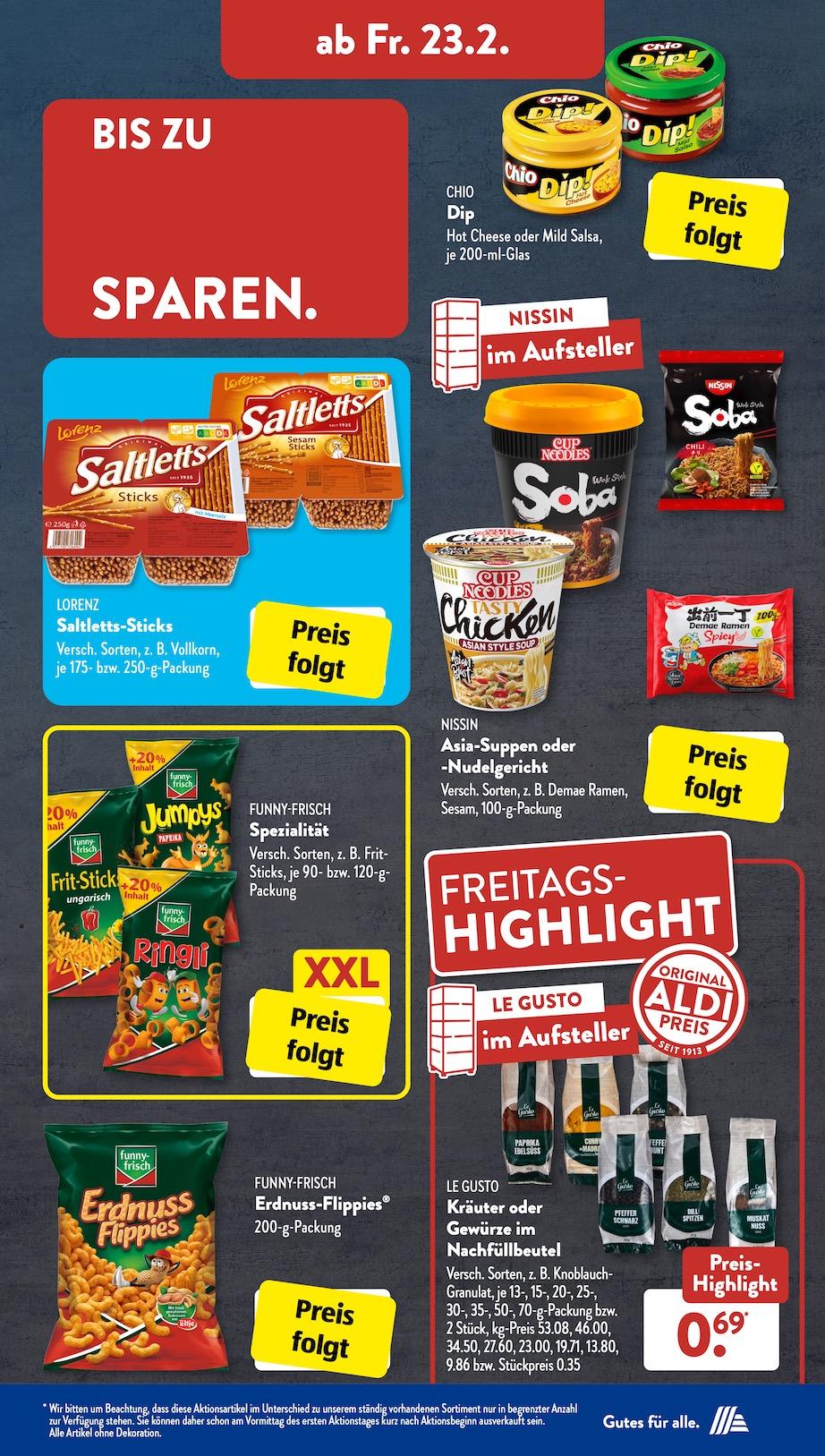 Aldi Aldi Süd Prospekt ab Montag Seite 18