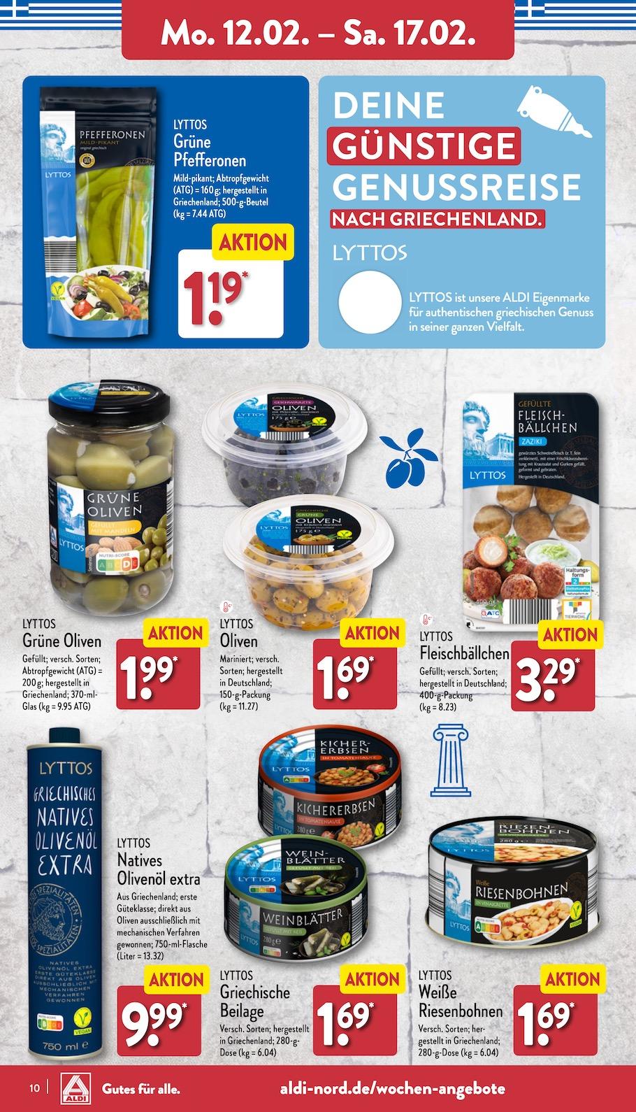 Aldi Aldi Nord Prospekt ab Montag Seite 10