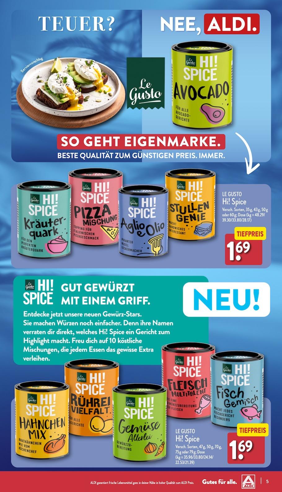 Aldi Aldi Nord Prospekt ab Montag Seite 5