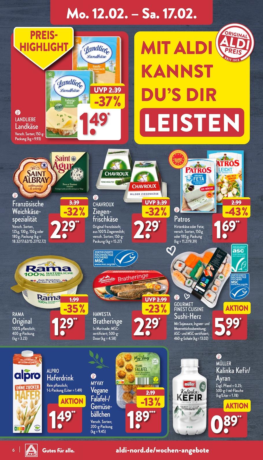 Aldi Aldi Nord Prospekt ab Montag Seite 6