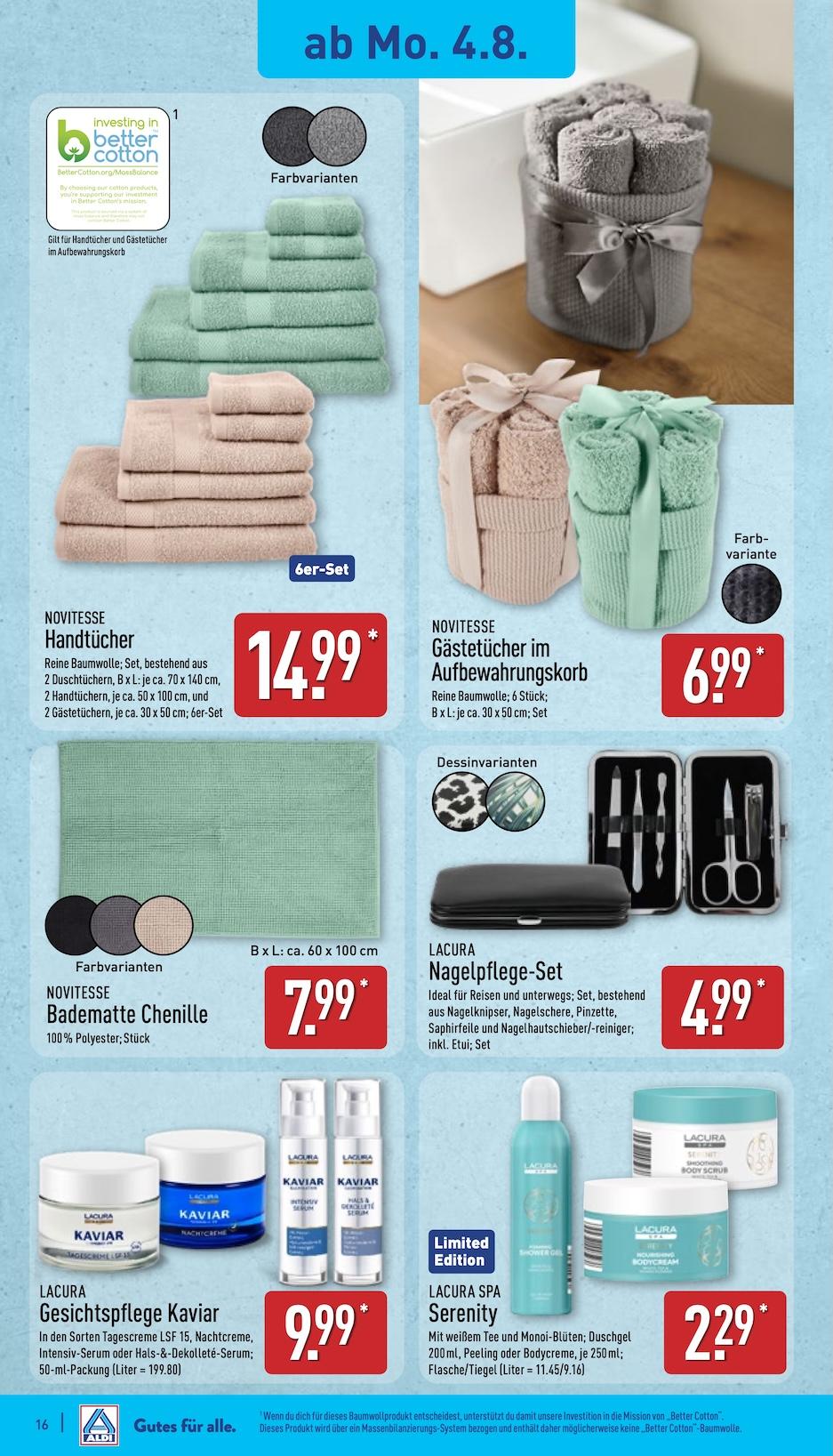 Aldi Aldi Nord Prospekt ab Montag Seite 16