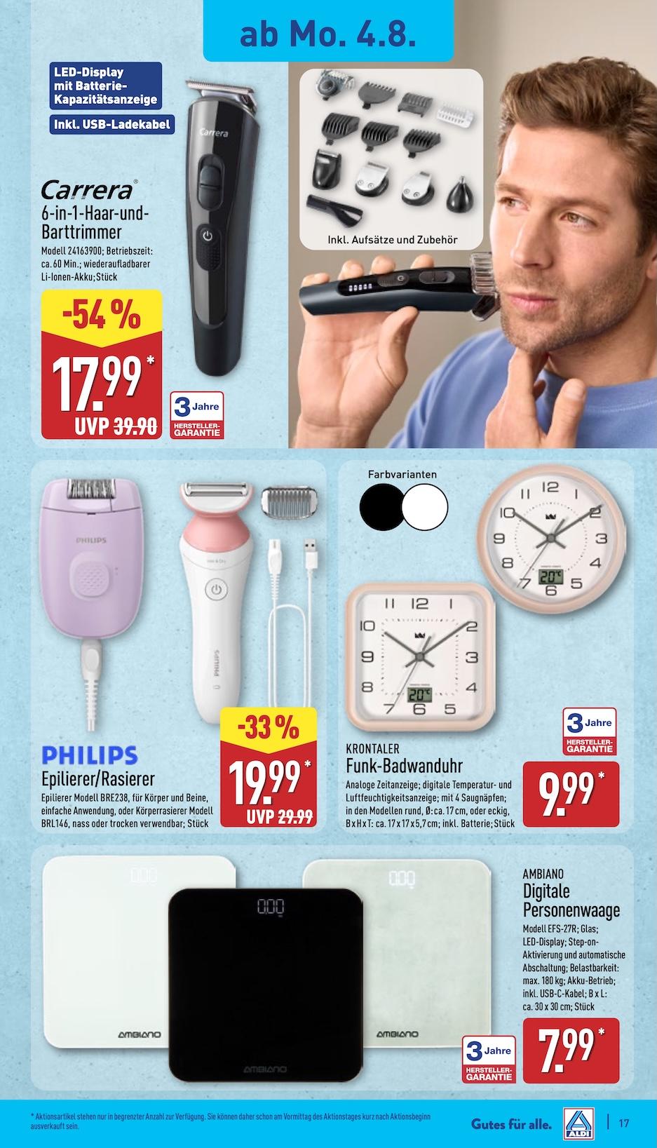 Aldi Aldi Nord Prospekt ab Montag Seite 17