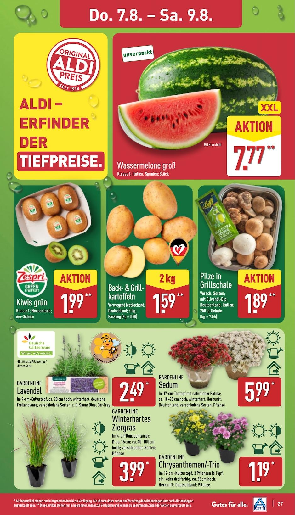Aldi Aldi Nord Prospekt ab Montag Seite 27