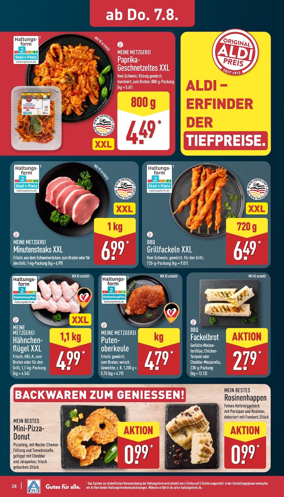 Aldi Aldi Nord Prospekt ab Montag Seite 28