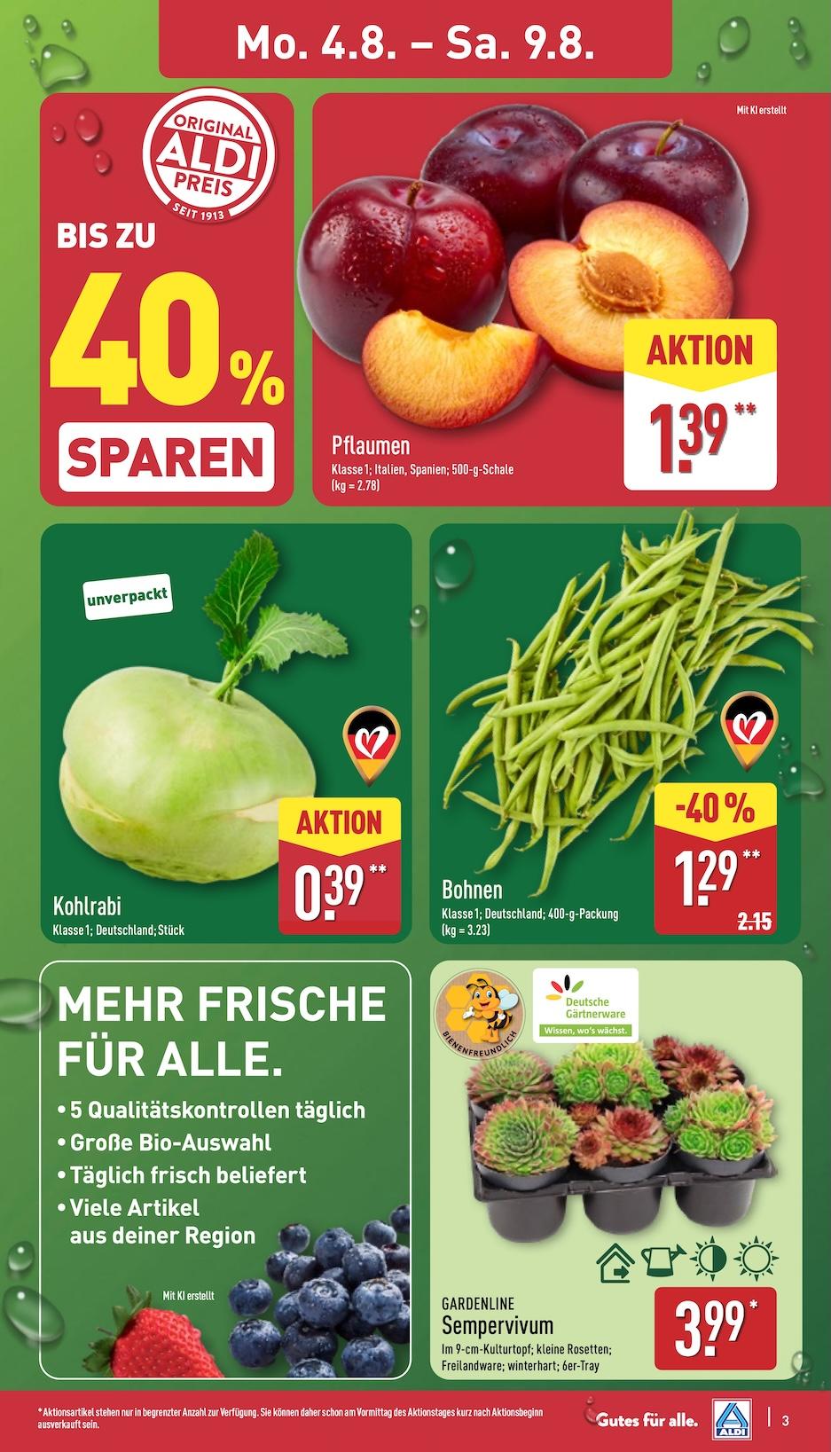 Aldi Aldi Nord Prospekt ab Montag Seite 3