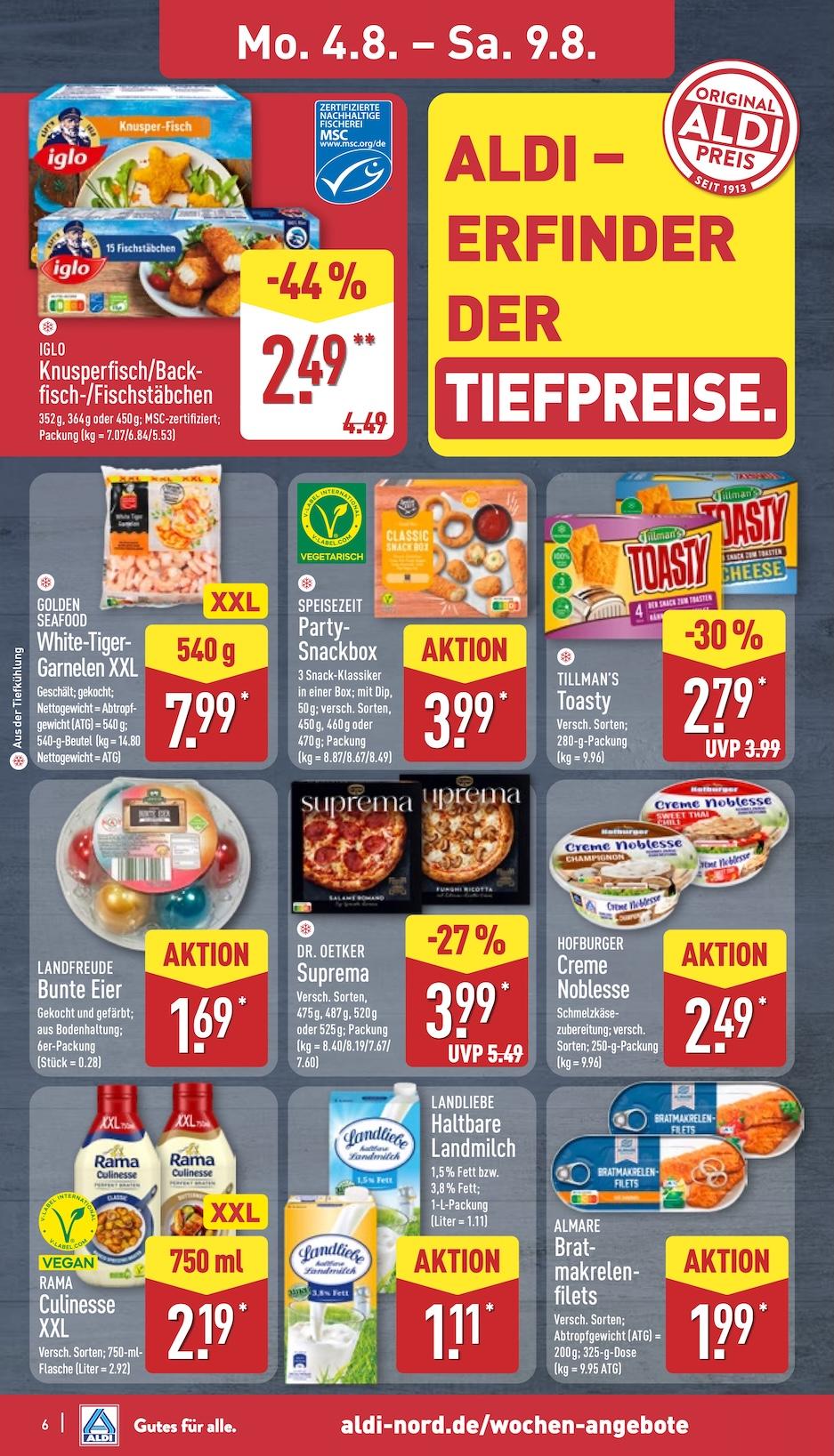 Aldi Aldi Nord Prospekt ab Montag Seite 6