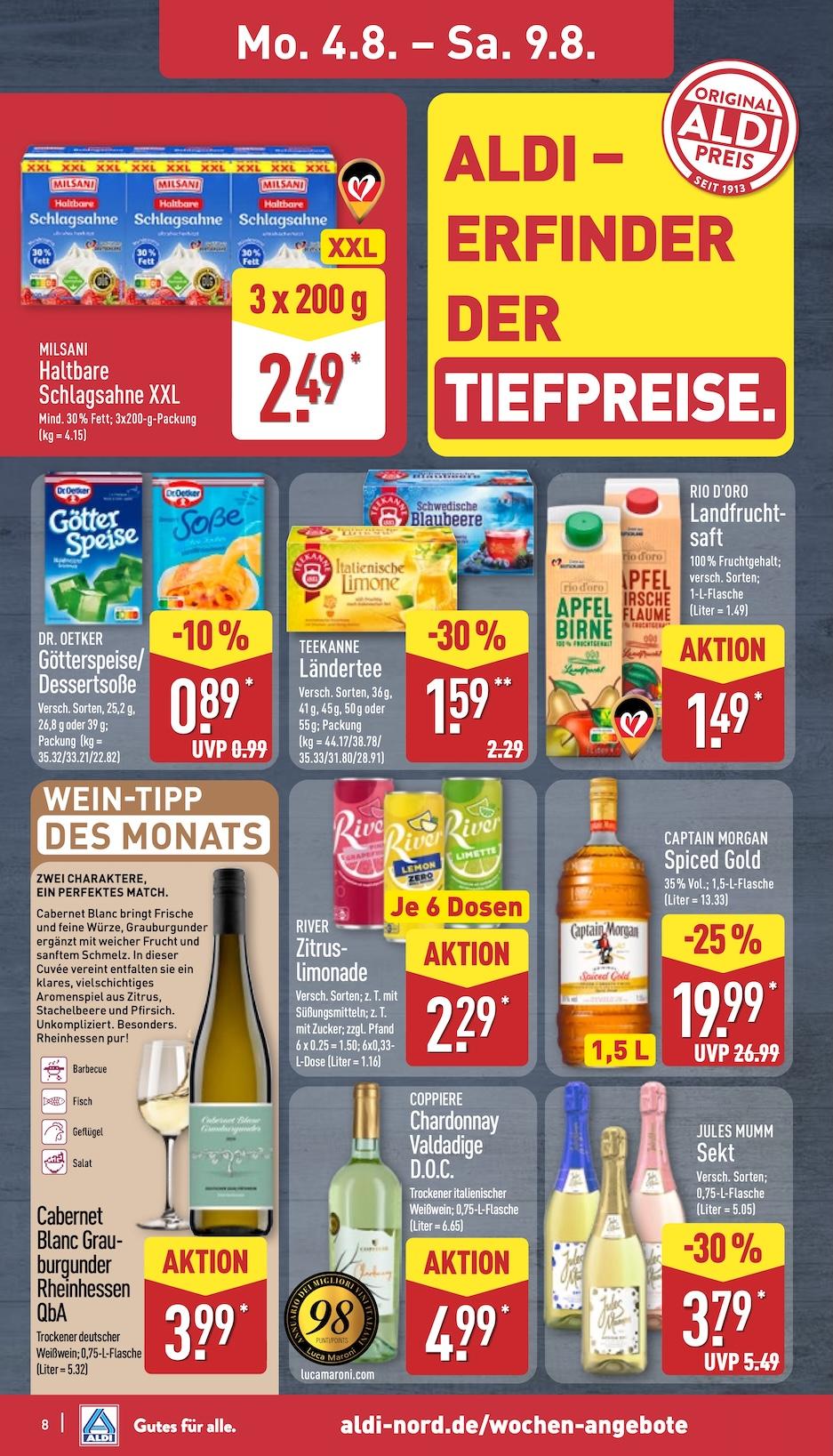 Aldi Aldi Nord Prospekt ab Montag Seite 8