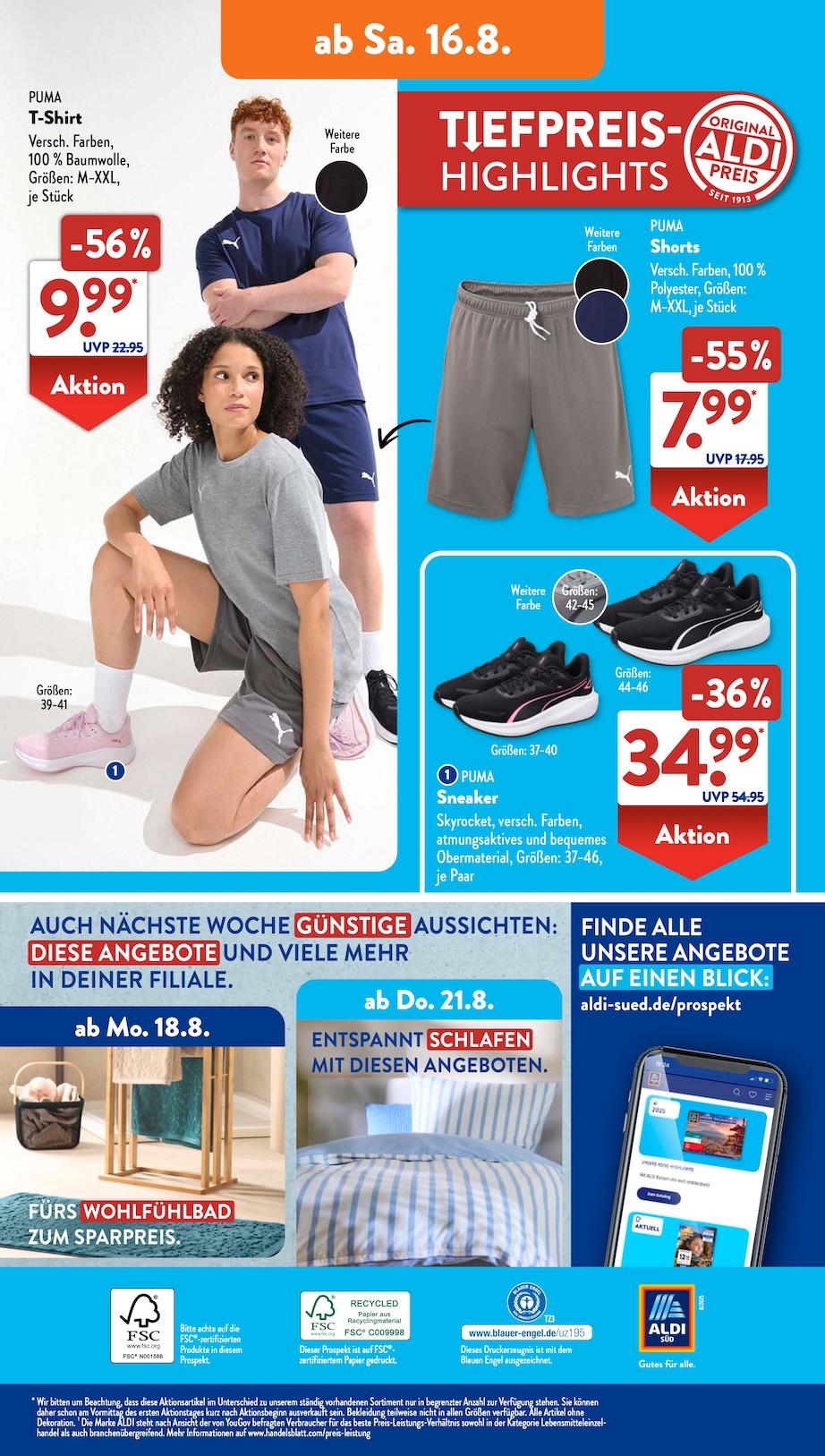 Aldi Aldi Süd Prospekt ab Montag Seite 20
