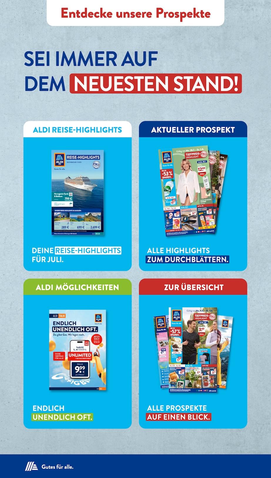 Aldi Aldi Süd Prospekt ab Montag Seite 34