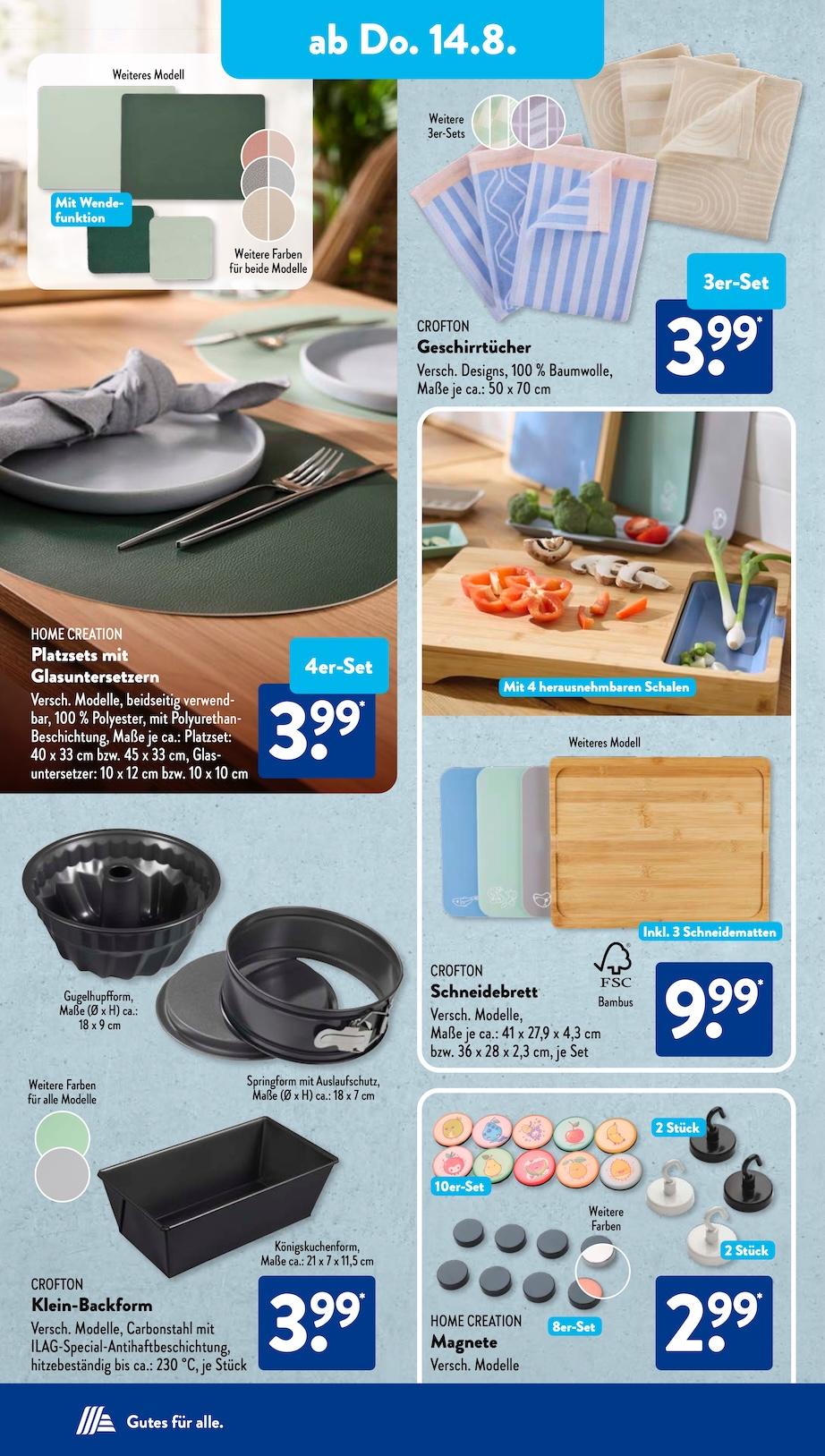 Aldi Aldi Süd Prospekt ab Montag Seite 8