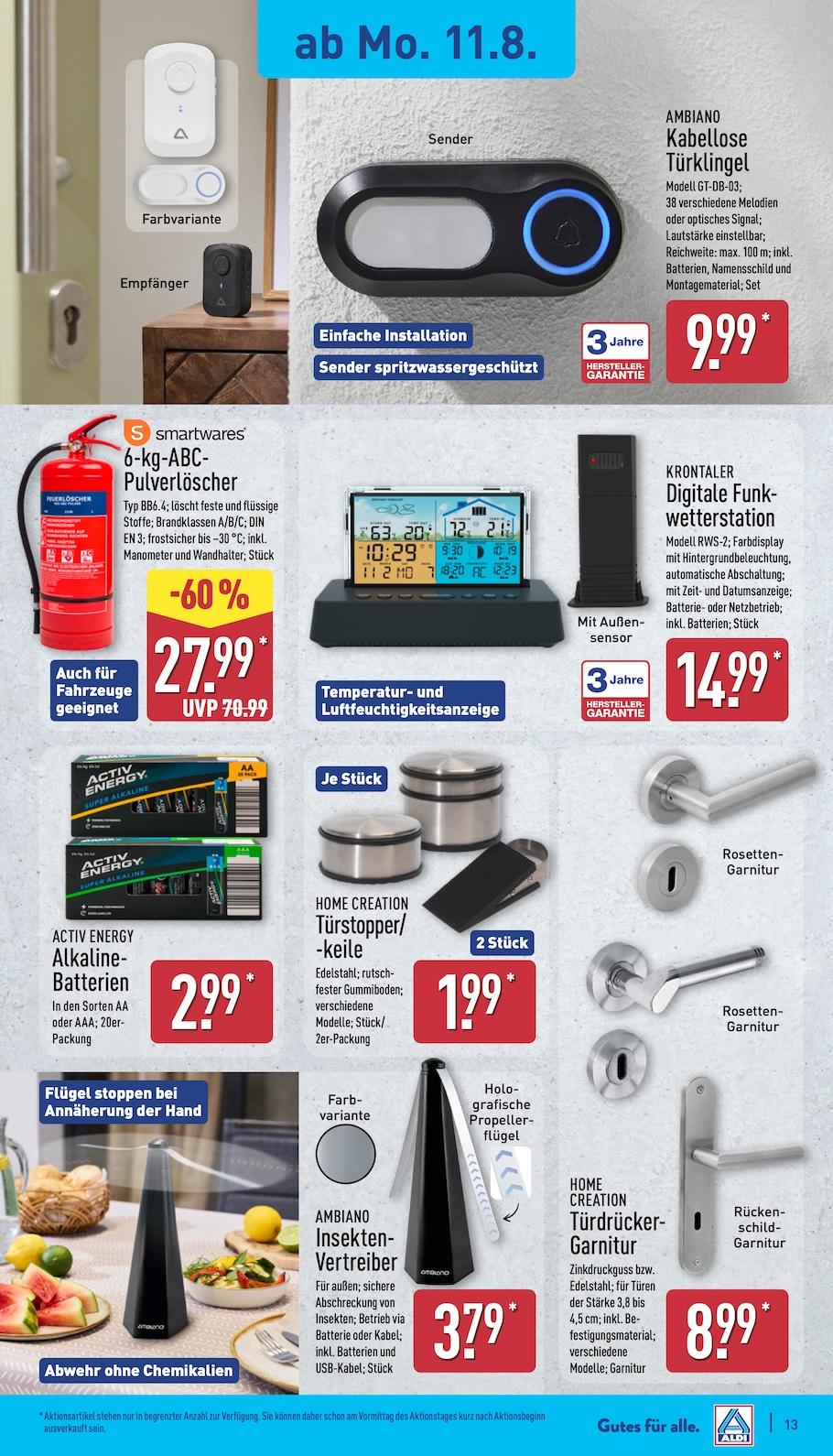 Aldi Aldi Nord Prospekt ab Montag Seite 13