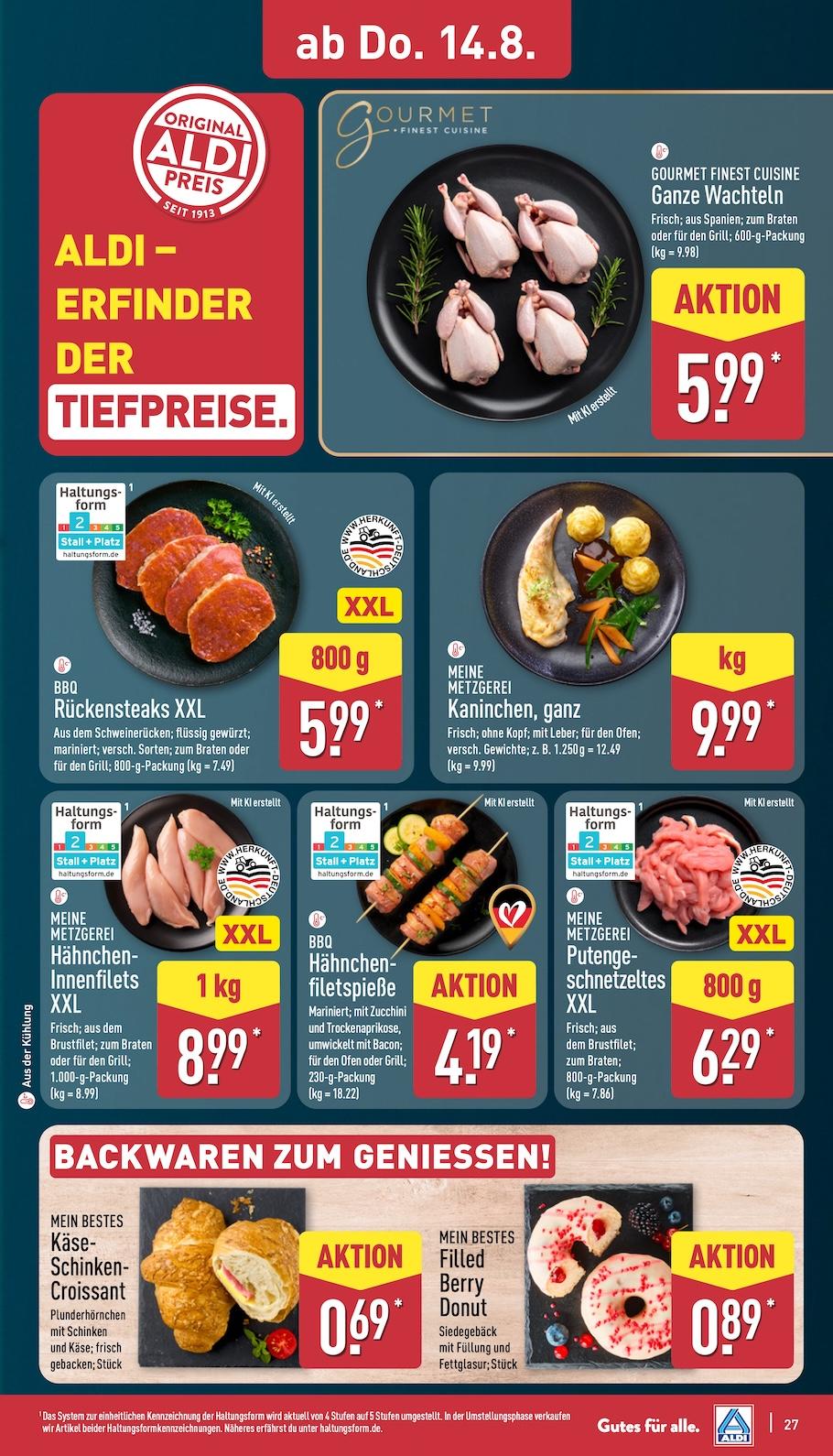 Aldi Aldi Nord Prospekt ab Montag Seite 27