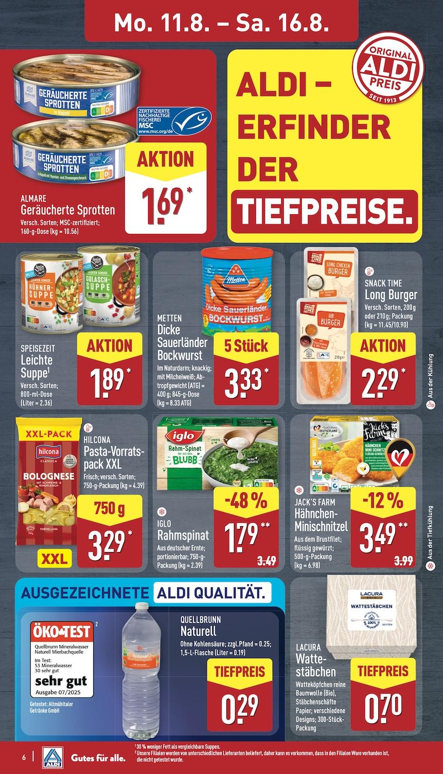 Aldi Aldi Nord Prospekt ab Montag Seite 6