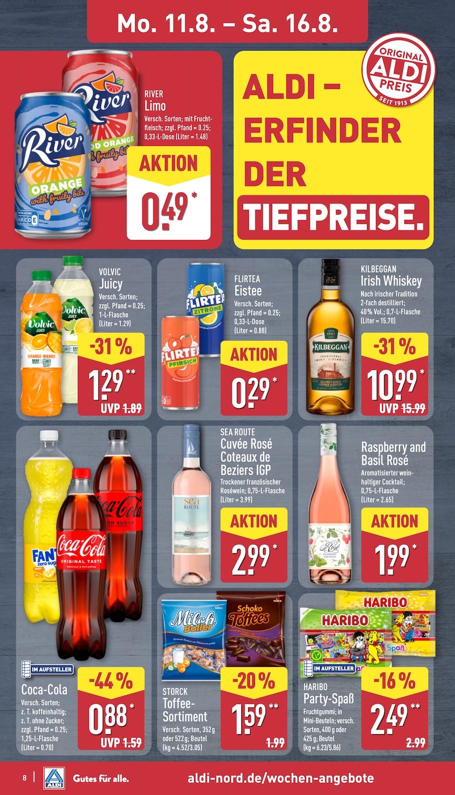 Aldi Aldi Nord Prospekt ab Montag Seite 8