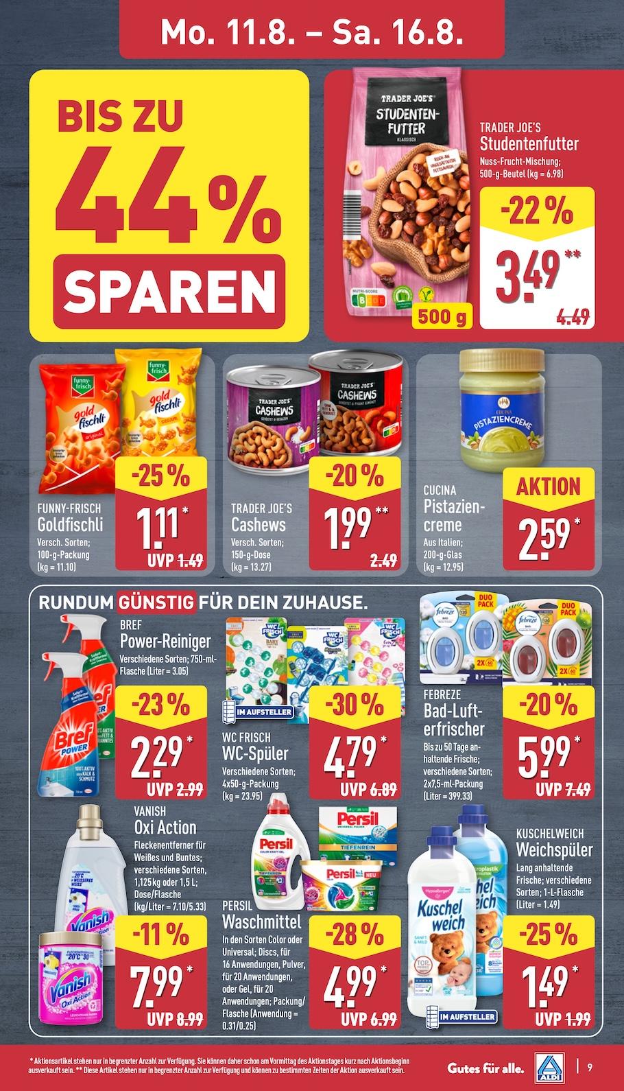 Aldi Aldi Nord Prospekt ab Montag Seite 9